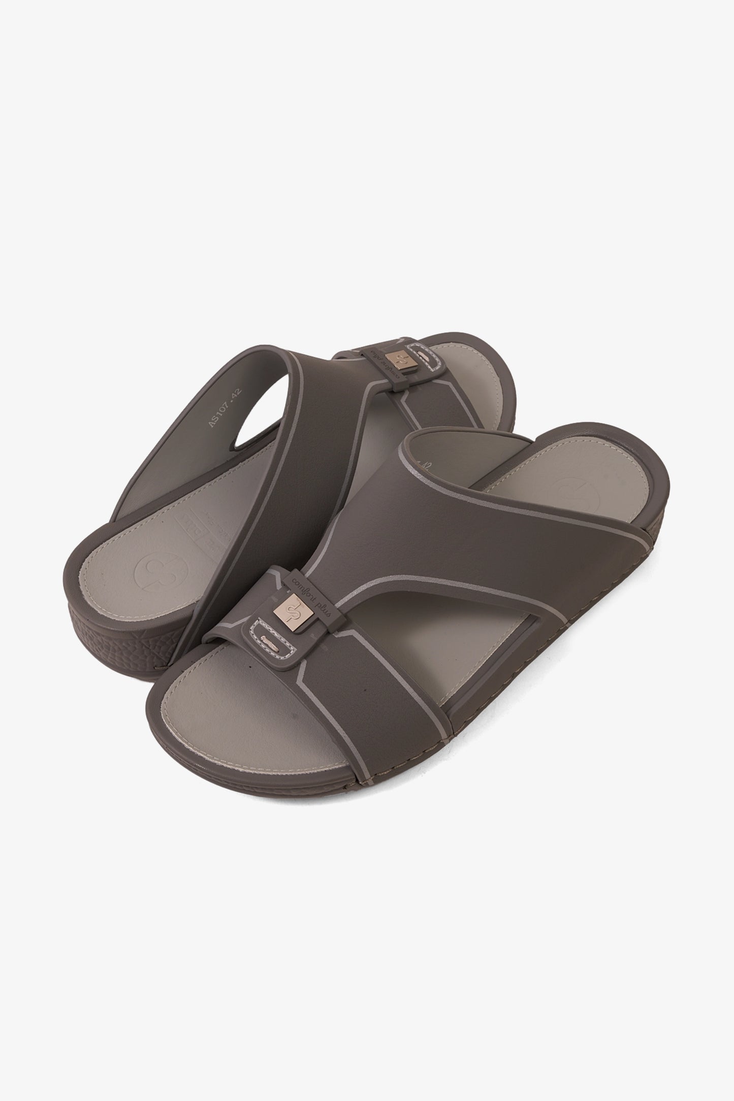 COMFORT PLUS EQUILIBRIUM WALK ARABIC SANDALS GREY - Seventy7