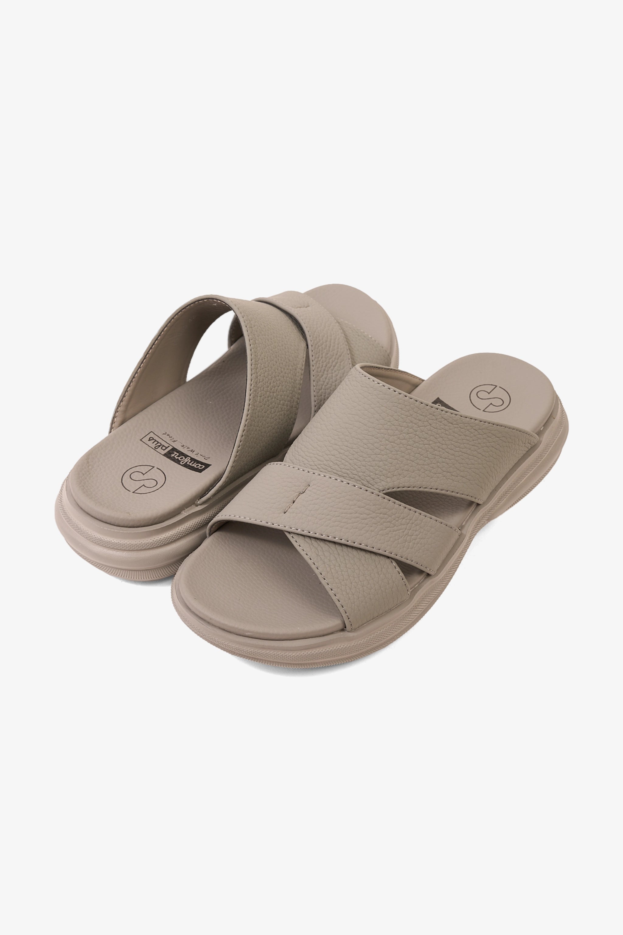 COMFORT PLUS CLOUD STEP ARABIC SANDALS GREY - Seventy7