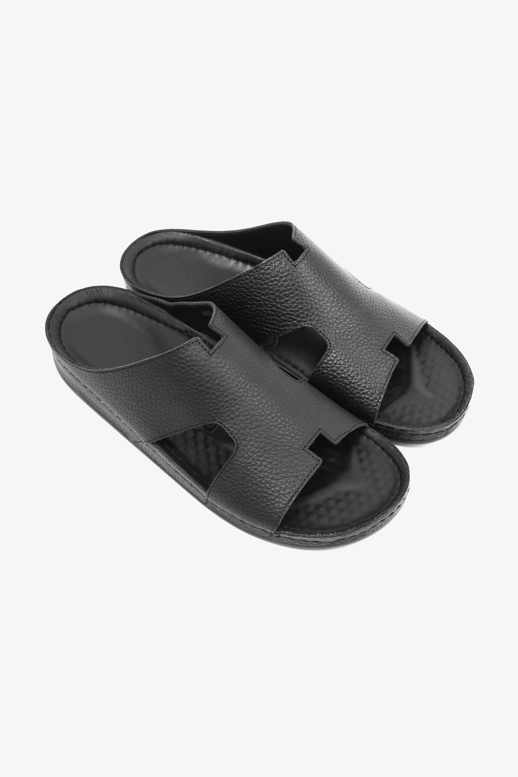 COMFORT PLUS MENS SANDALS - AV02 BLACK - Seventy7