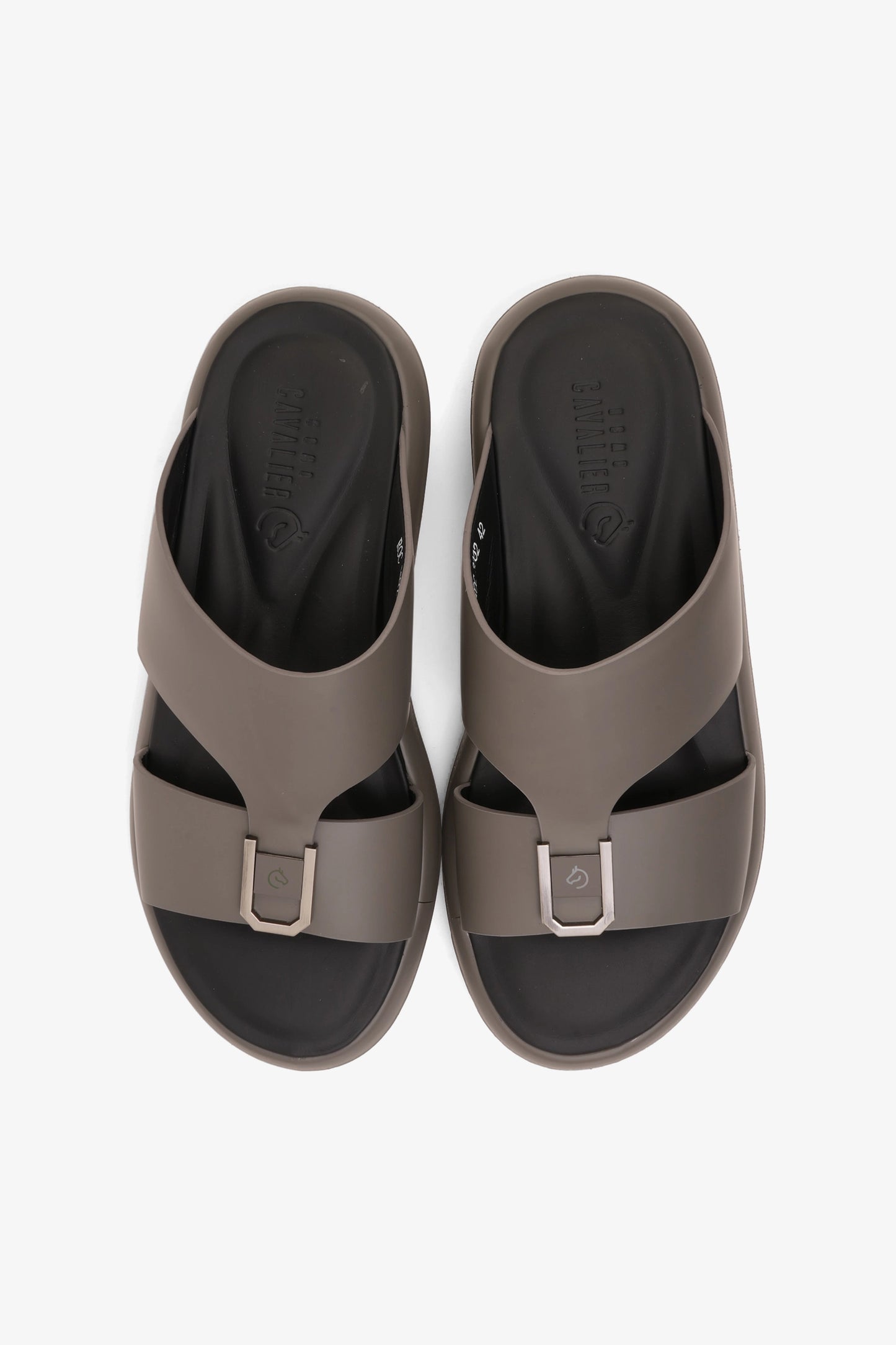 UOMO CAVALIER MENS PULSE ARABIC SANDALS GREY - Seventy7