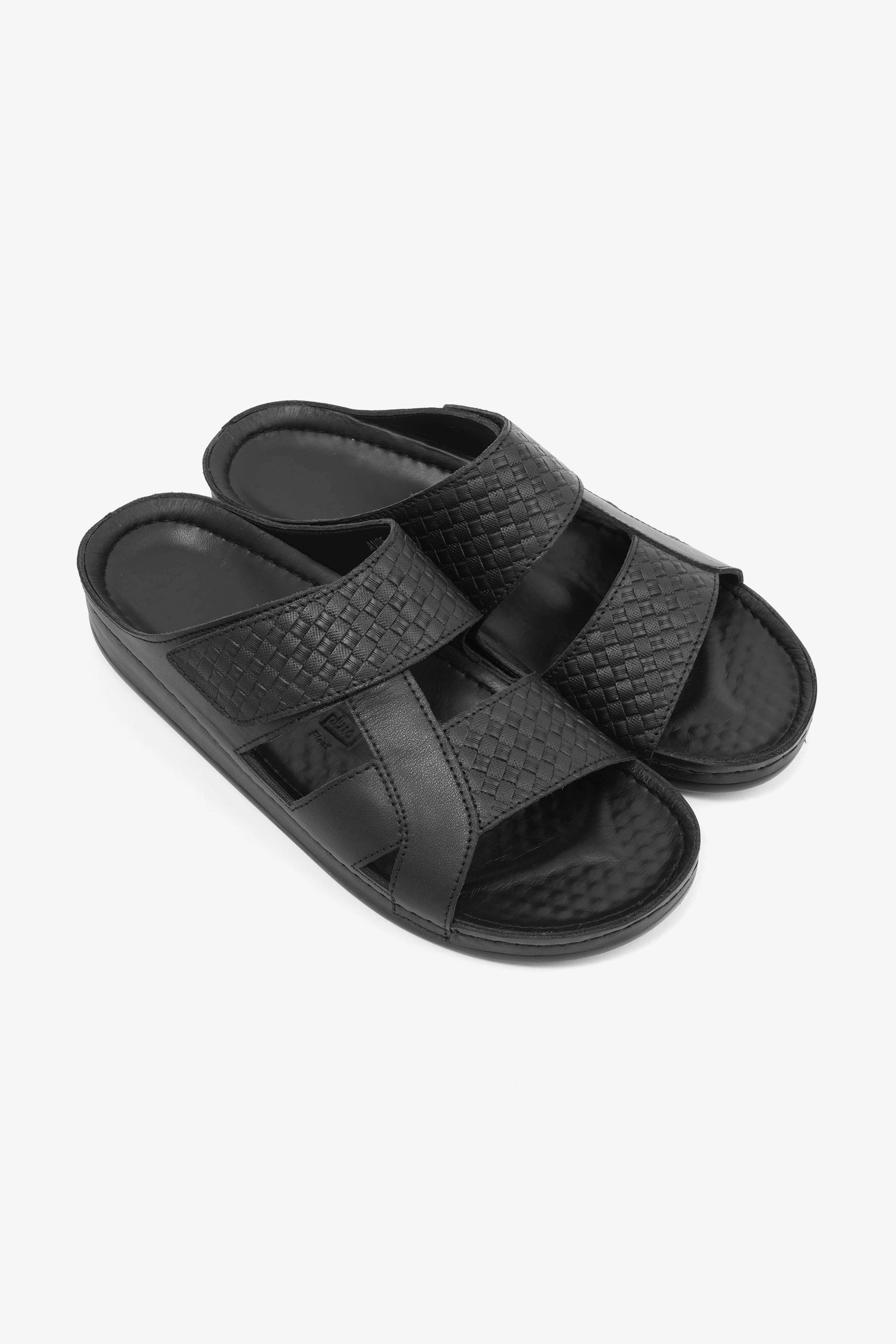 COMFORT PLUS MENS SANDALS - AV05 BLACK - Seventy7