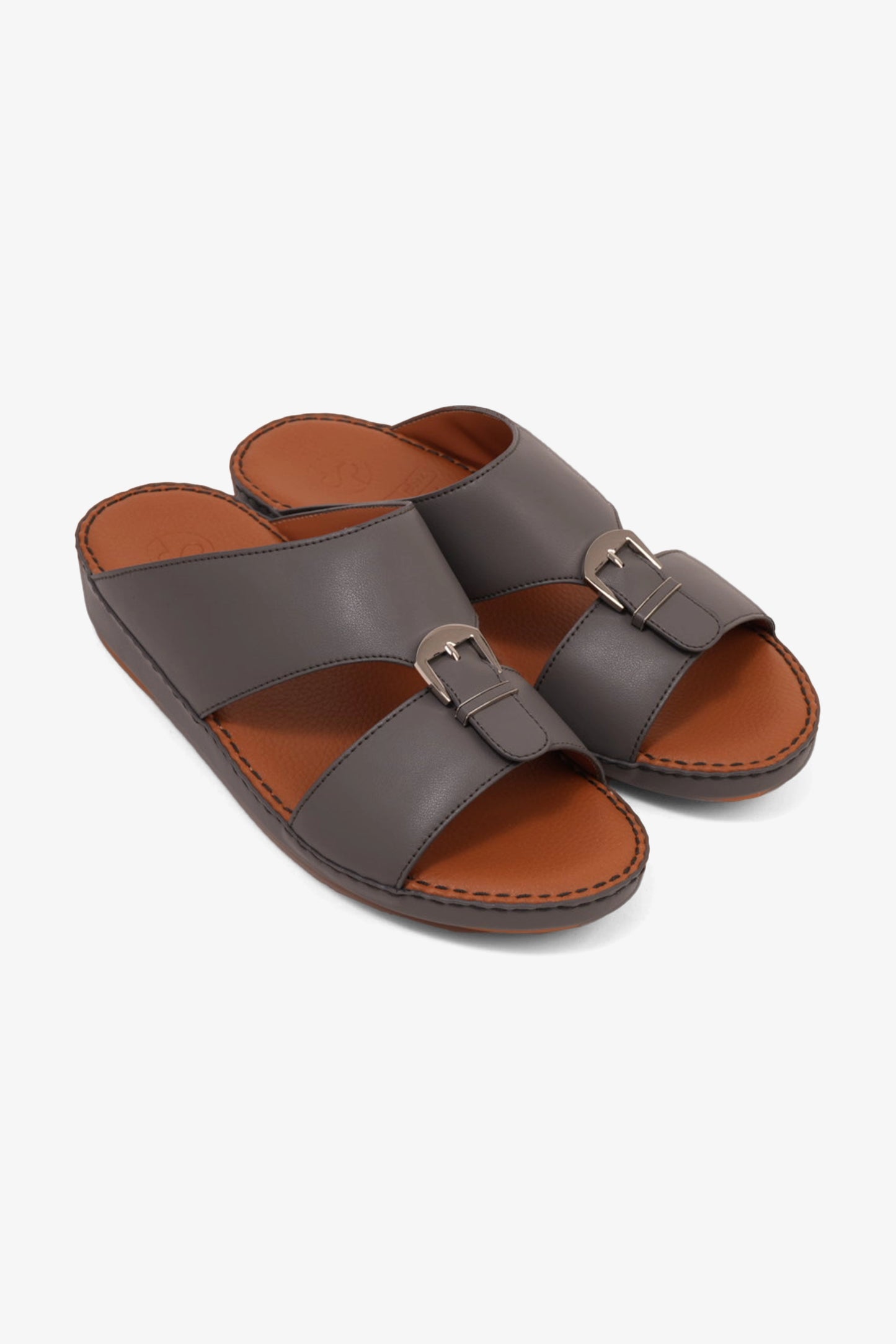 COMFORT PLUS MENS SANDALS - 7011 DARK GREY - Seventy7