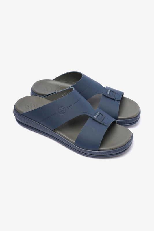 COMFORT PLUS TIMELESS DESIGN MENS SANDALS NAVY - Seventy7