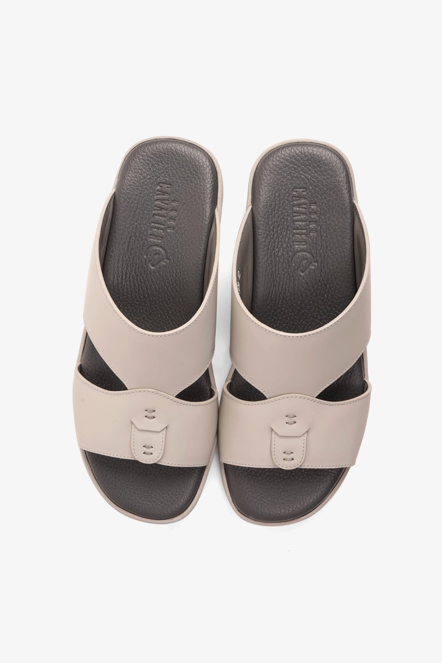 UOMO CAVALIER MENS SANDALS - HAR 329 LIGHT GREY - Seventy7