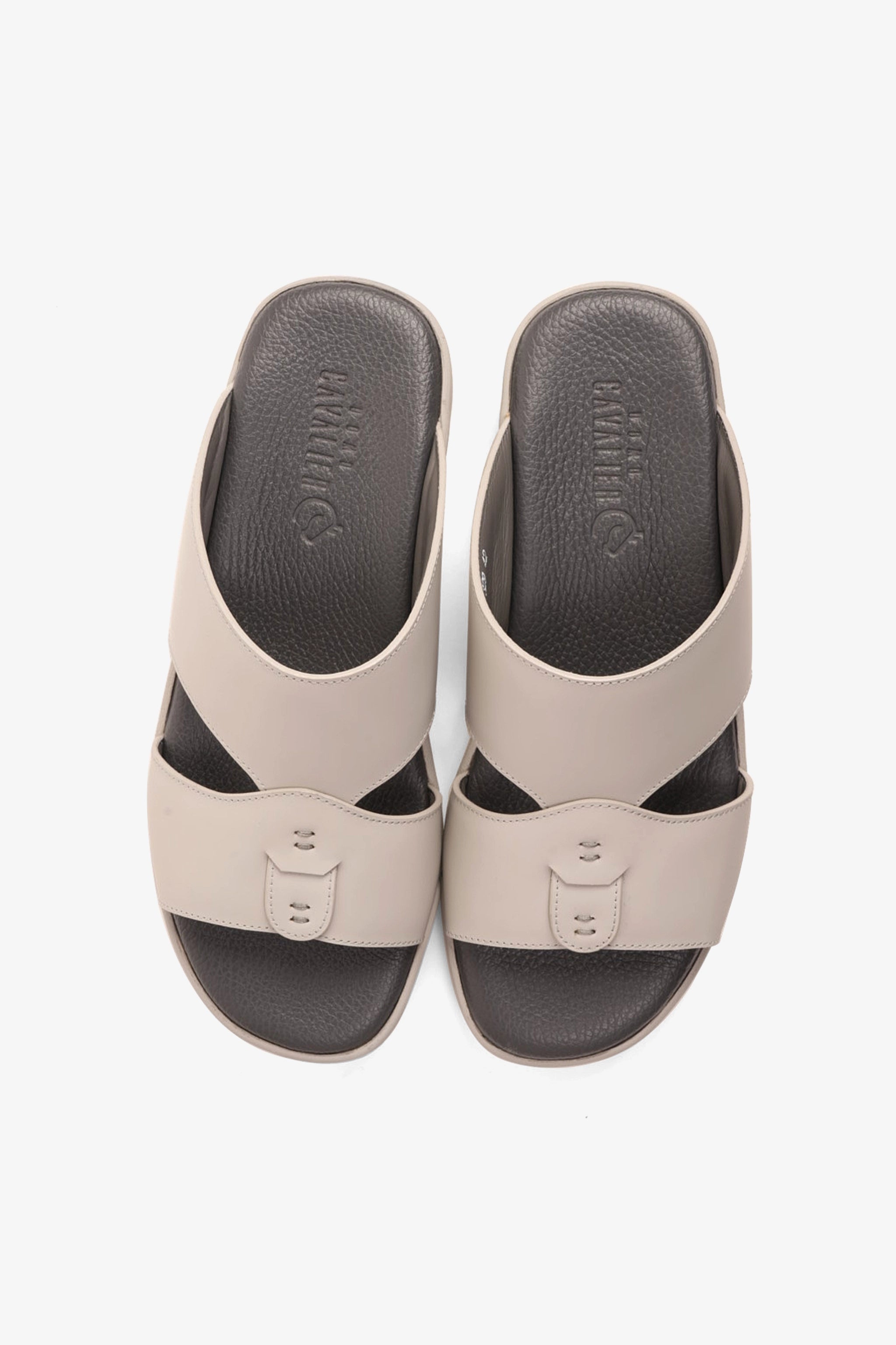 UOMO CAVALIER MENS SANDALS - HAR 329 LIGHT GREY - Seventy7