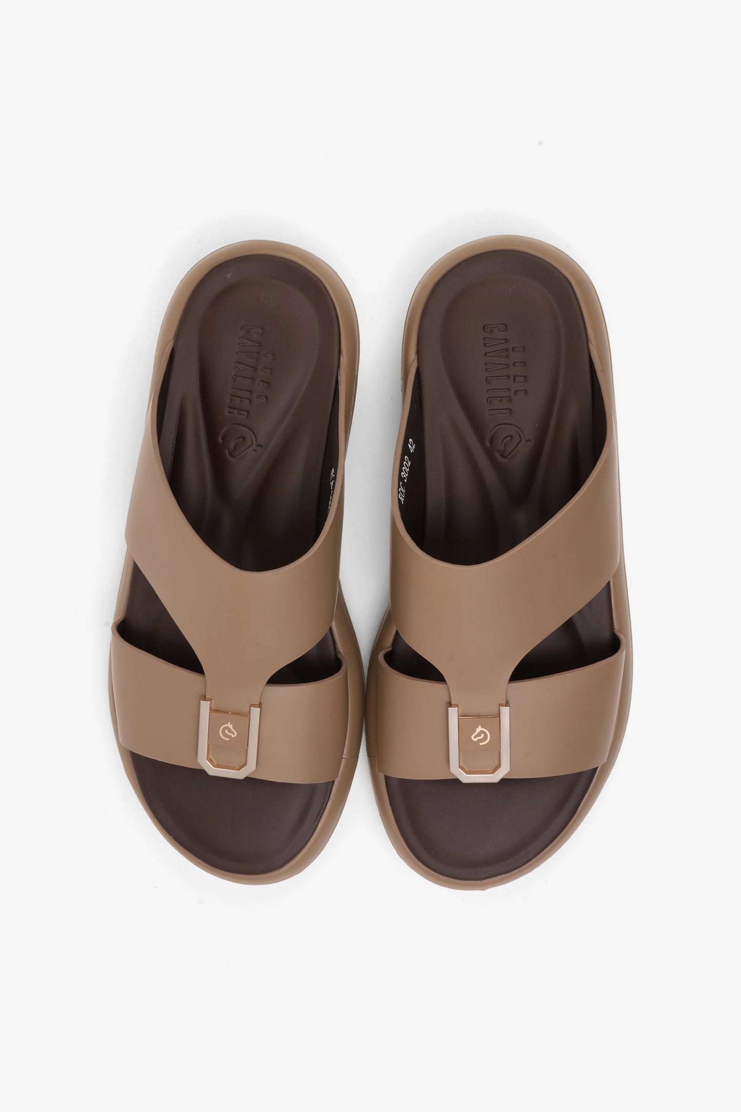 UOMO CAVALIER MENS PULSE ARABIC SANDALS STONE - Seventy7