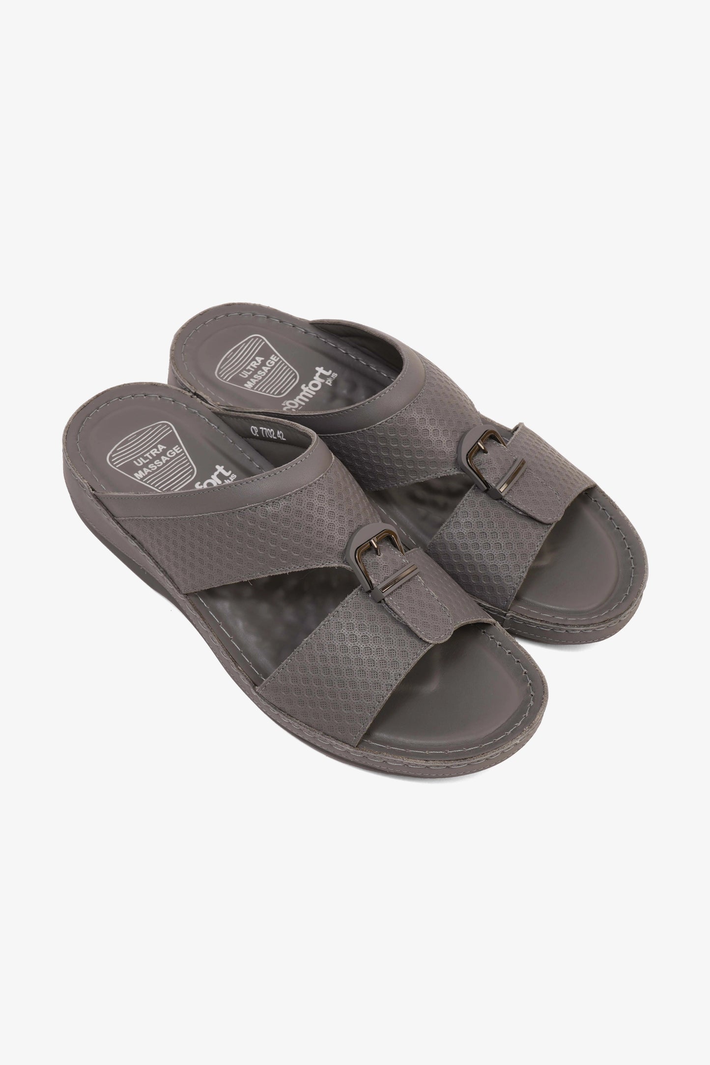 COMFORT PLUS MENS SANDALS - CP 7702 GREY - Seventy7
