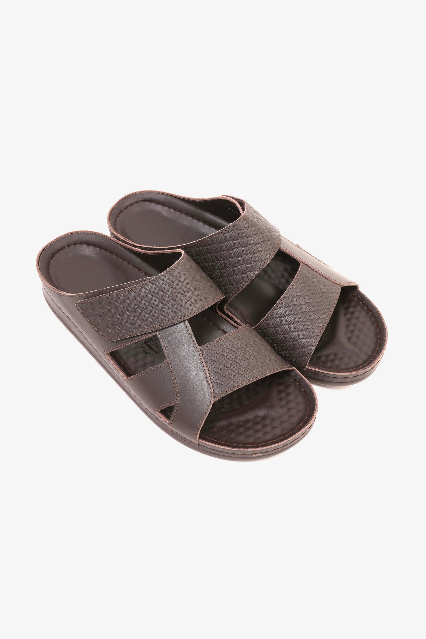 COMFORT PLUS MENS SANDALS - AV05 BROWN - Seventy7