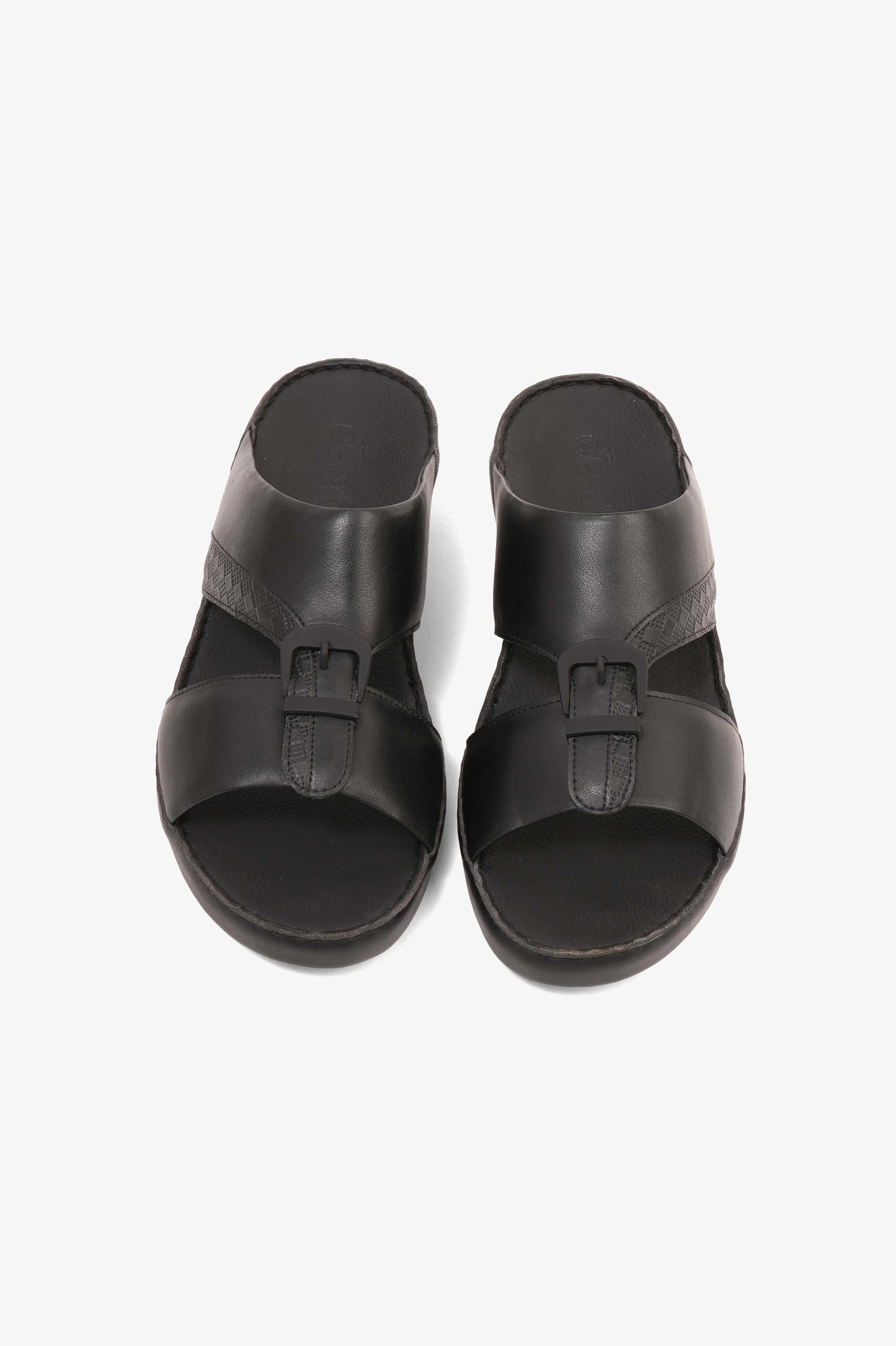 COMFORT PLUS MENS SANDALS - 9011 36 BLACK - Seventy7