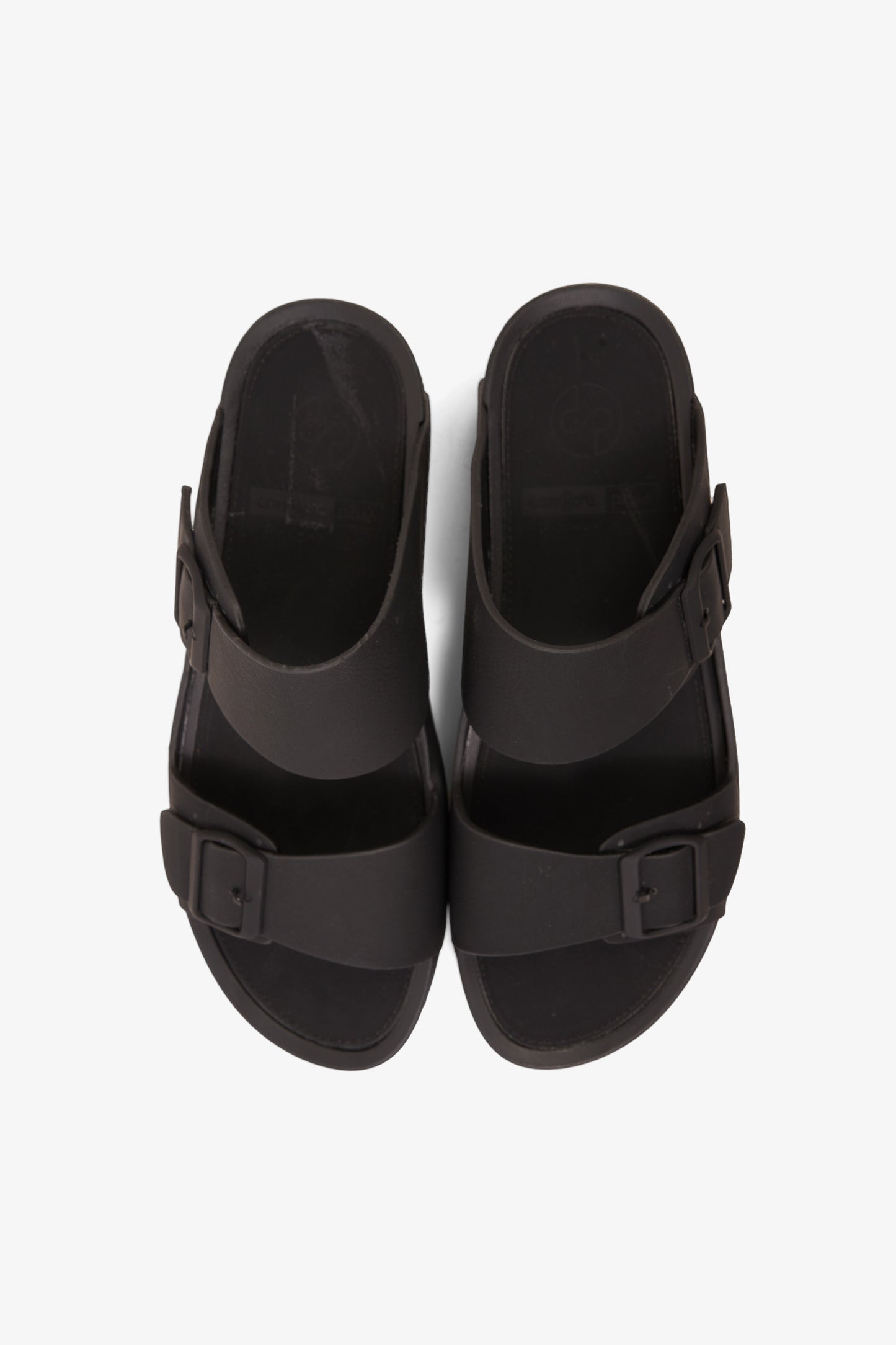 COMFORT PLUS GRAVITY FLOW ARABIC SANDALS BLACK - Seventy7