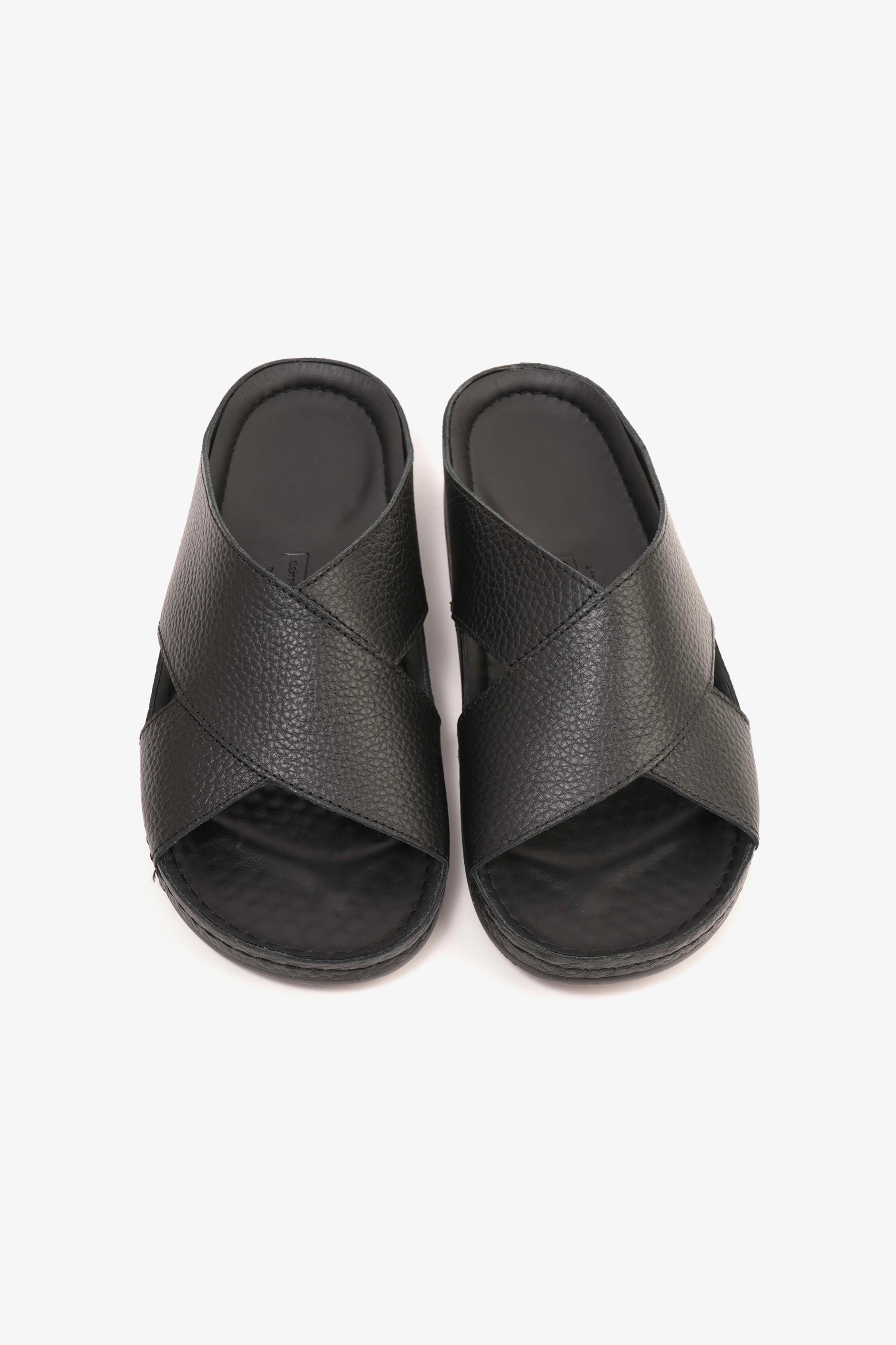 COMFORT PLUS MENS SANDALS  -  AV06 BLACK - Seventy7