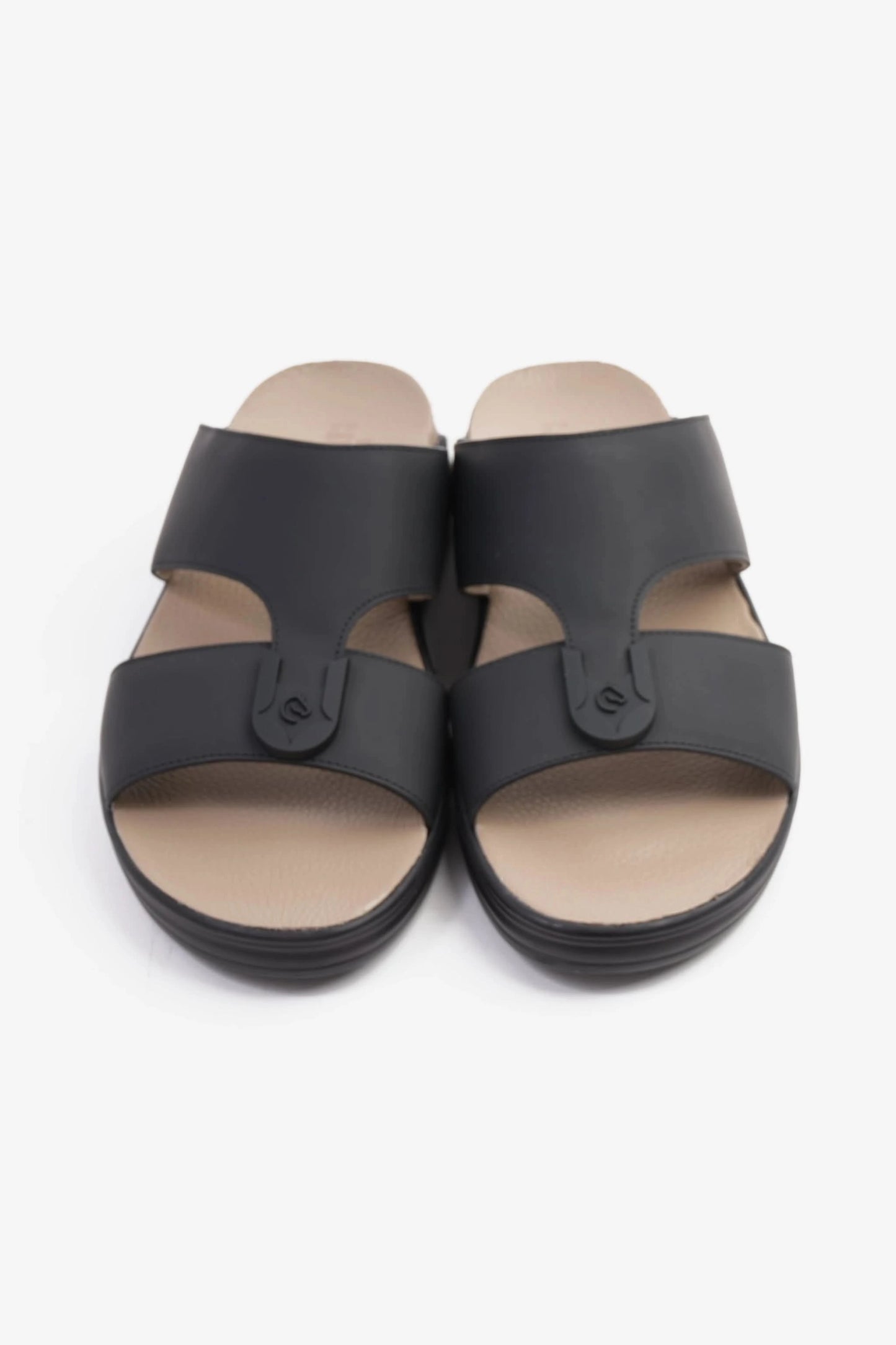 UOMO CAVALIER CLASSIC SANDALS FOR MEN'S BLACK - Seventy7