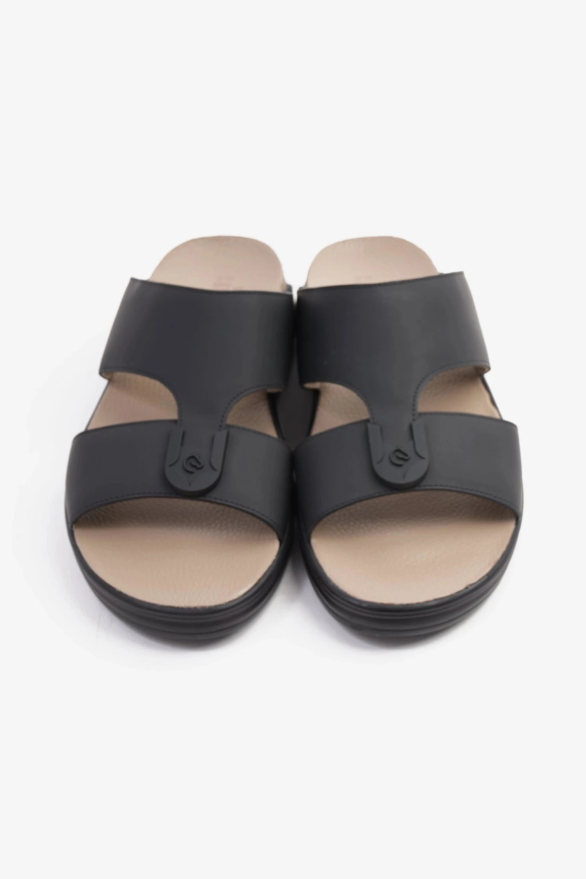 UOMO CAVALIER CLASSIC SANDALS FOR MEN'S BLACK - Seventy7