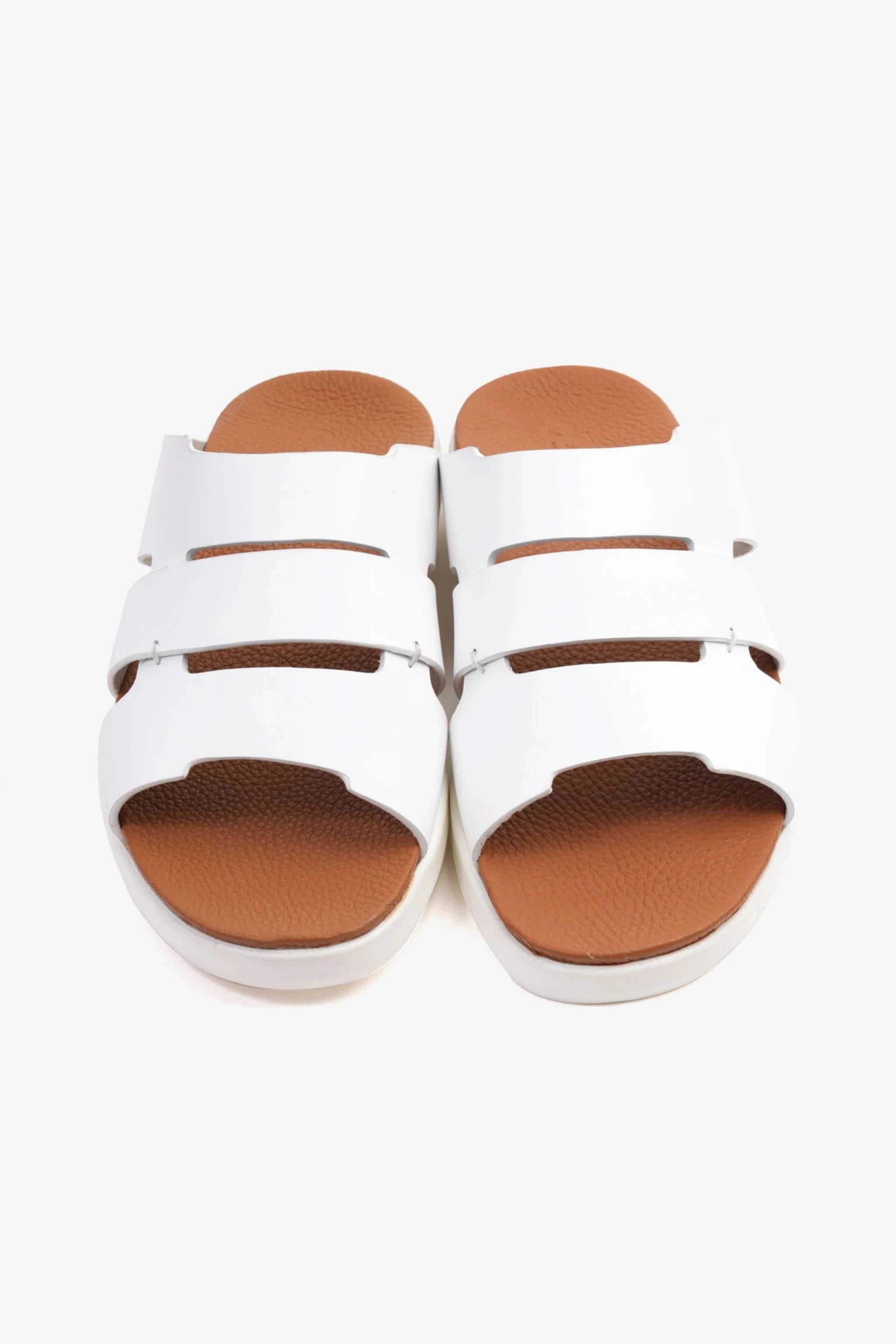COMFORT PLUS MEN'S 2.2MM SANDALS WHITE - Seventy7