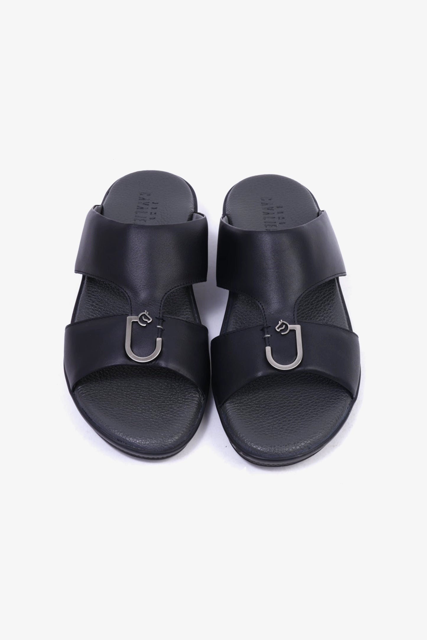 UOMO CAVALIER MENS SANDALS  - DLR 201 BLACK - Seventy7