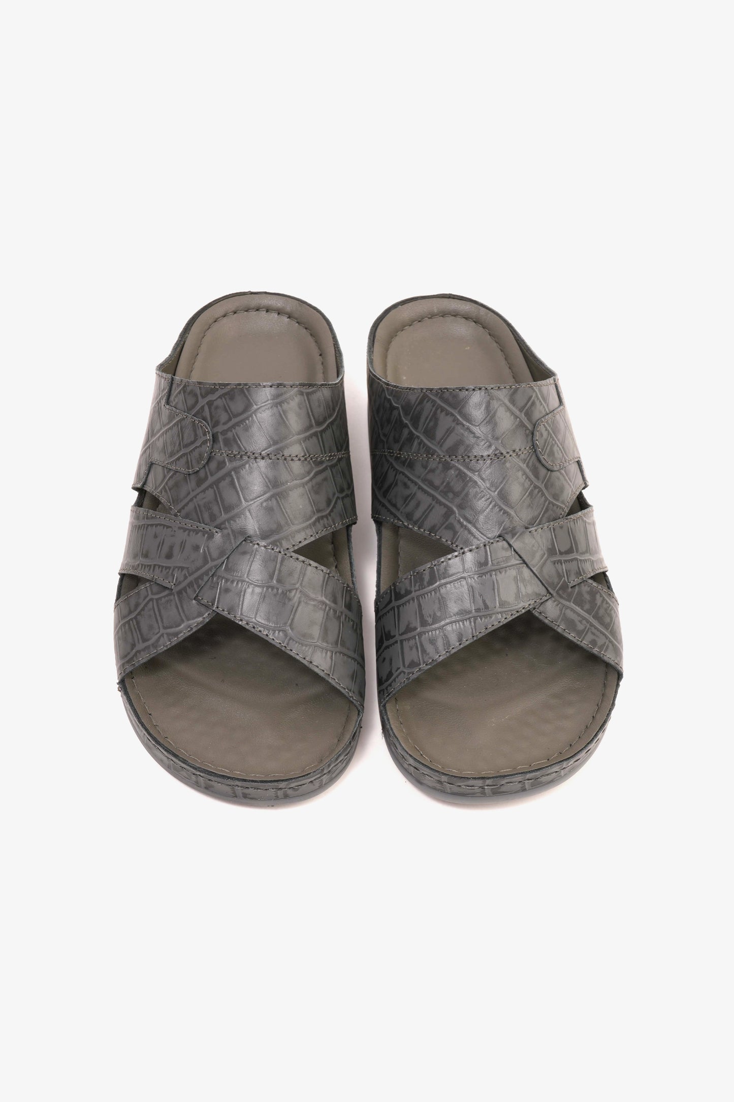 COMFORT PLUS MENS SANDALS  -  AV03 GREY - Seventy7