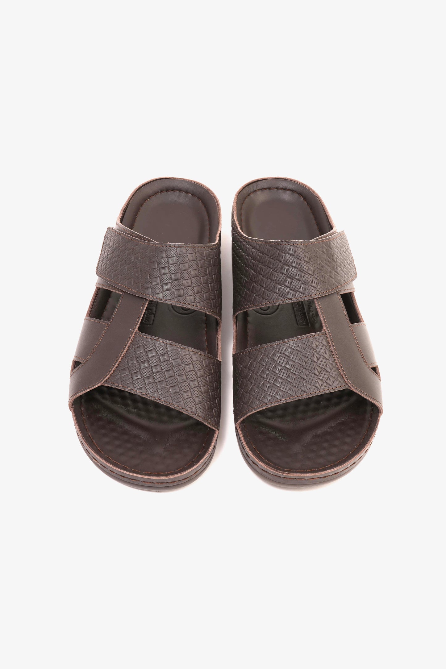 COMFORT PLUS MENS SANDALS - AV05 BROWN - Seventy7