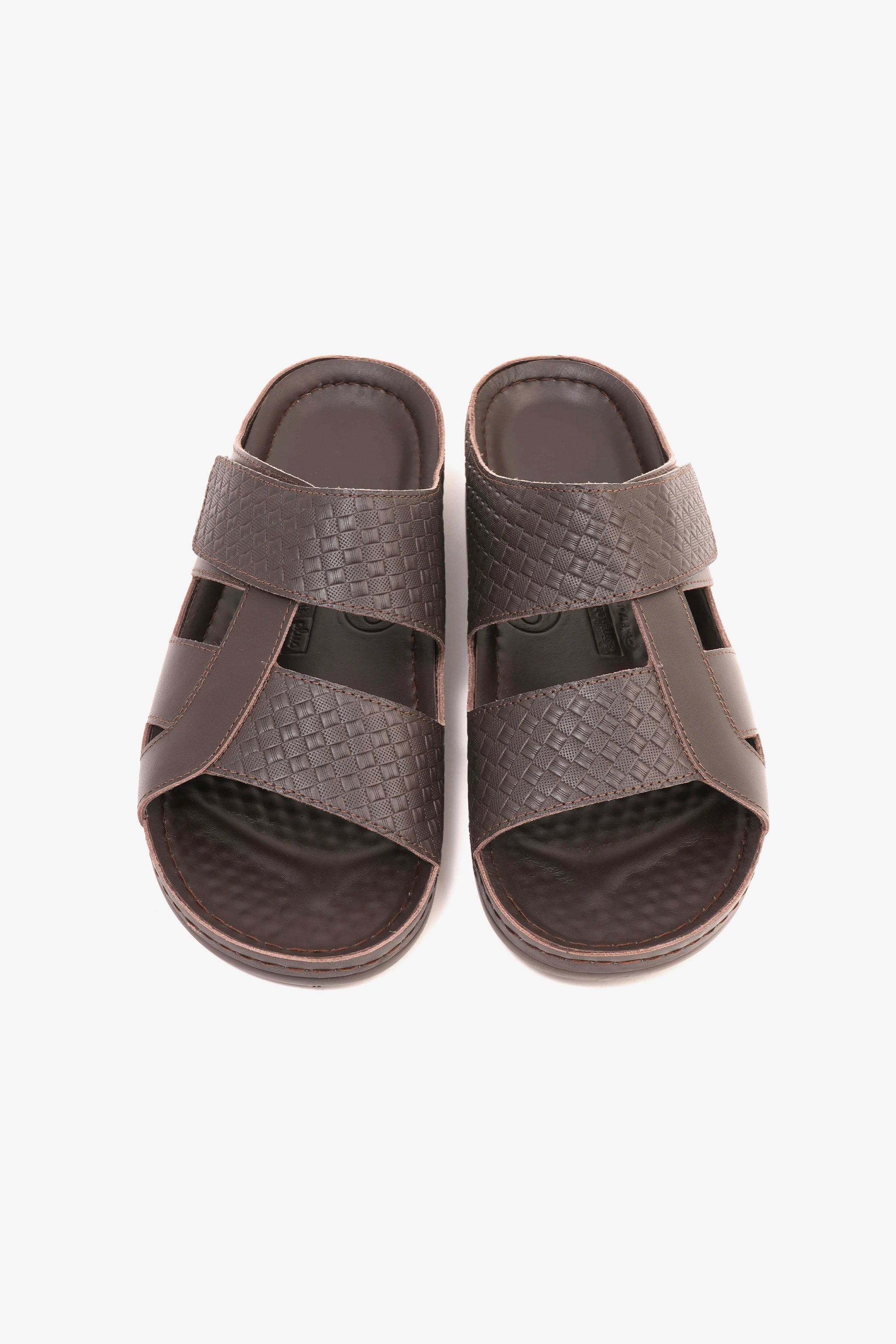 COMFORT PLUS MENS SANDALS - AV05 BROWN - Seventy7