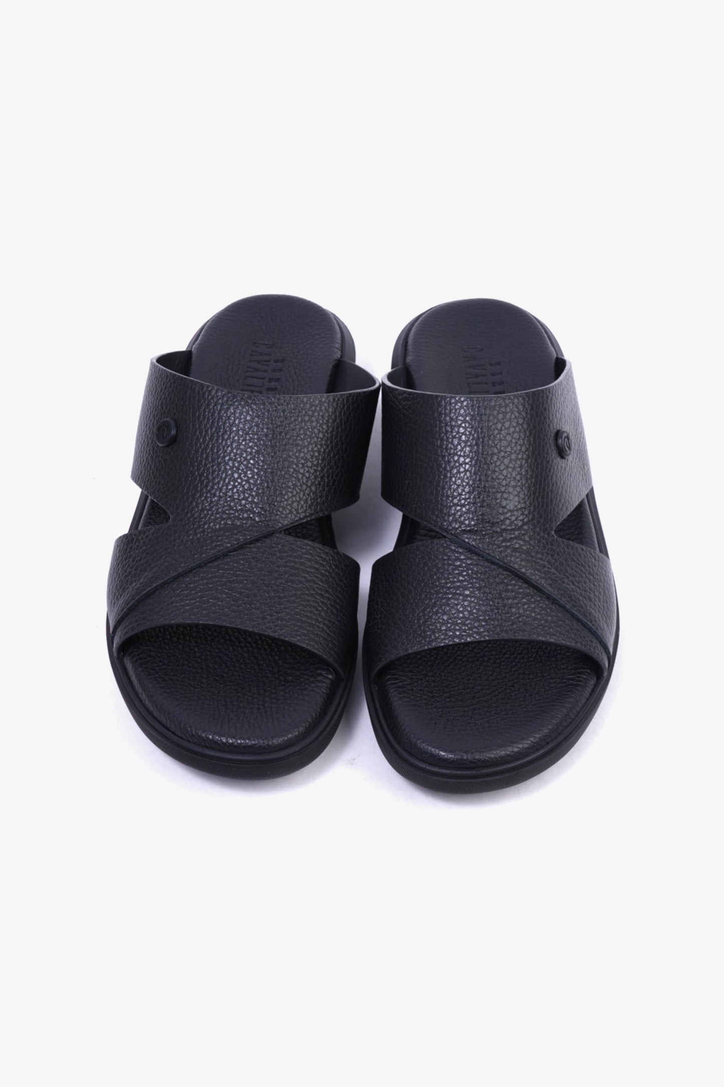 UOMO CAVALIER MENS SANDALS  -  ALP 115 BLACK - Seventy7