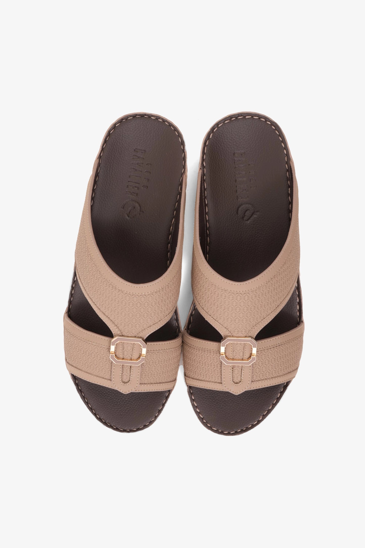 UOMO CAVALIER MEN'S PREMIUM ARABIC SANDALS STONE - Seventy7