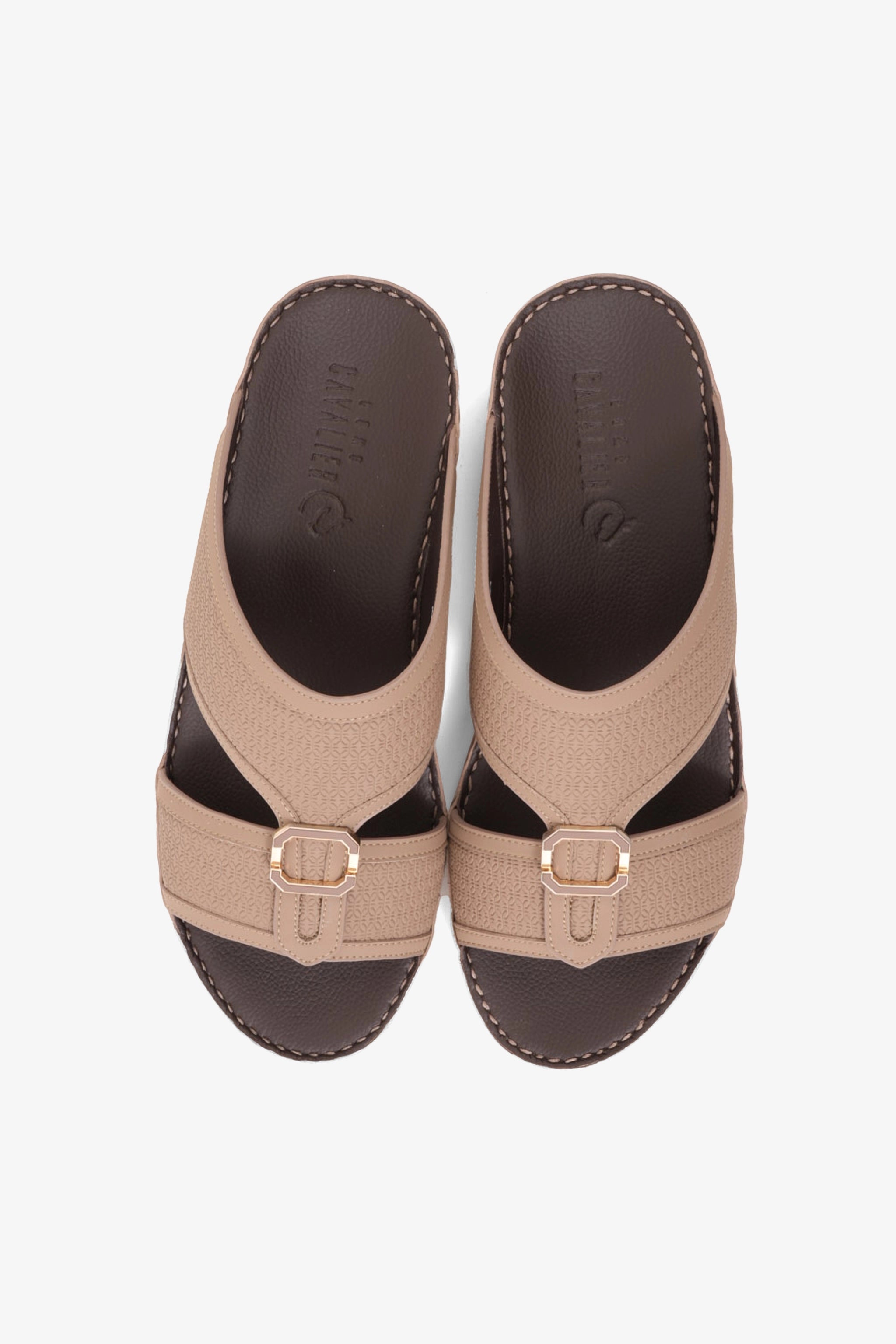 UOMO CAVALIER MEN'S PREMIUM ARABIC SANDALS STONE - Seventy7