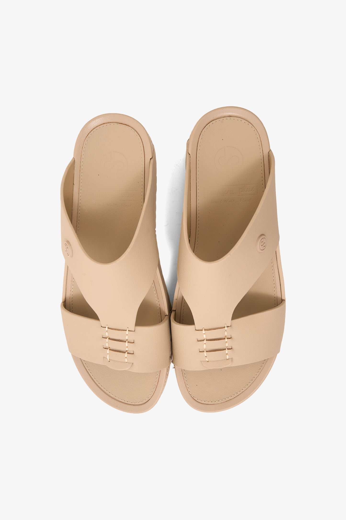 COMFORT PLUS SUPREME BALANCE ARABIC SANDALS BEIGE - Seventy7