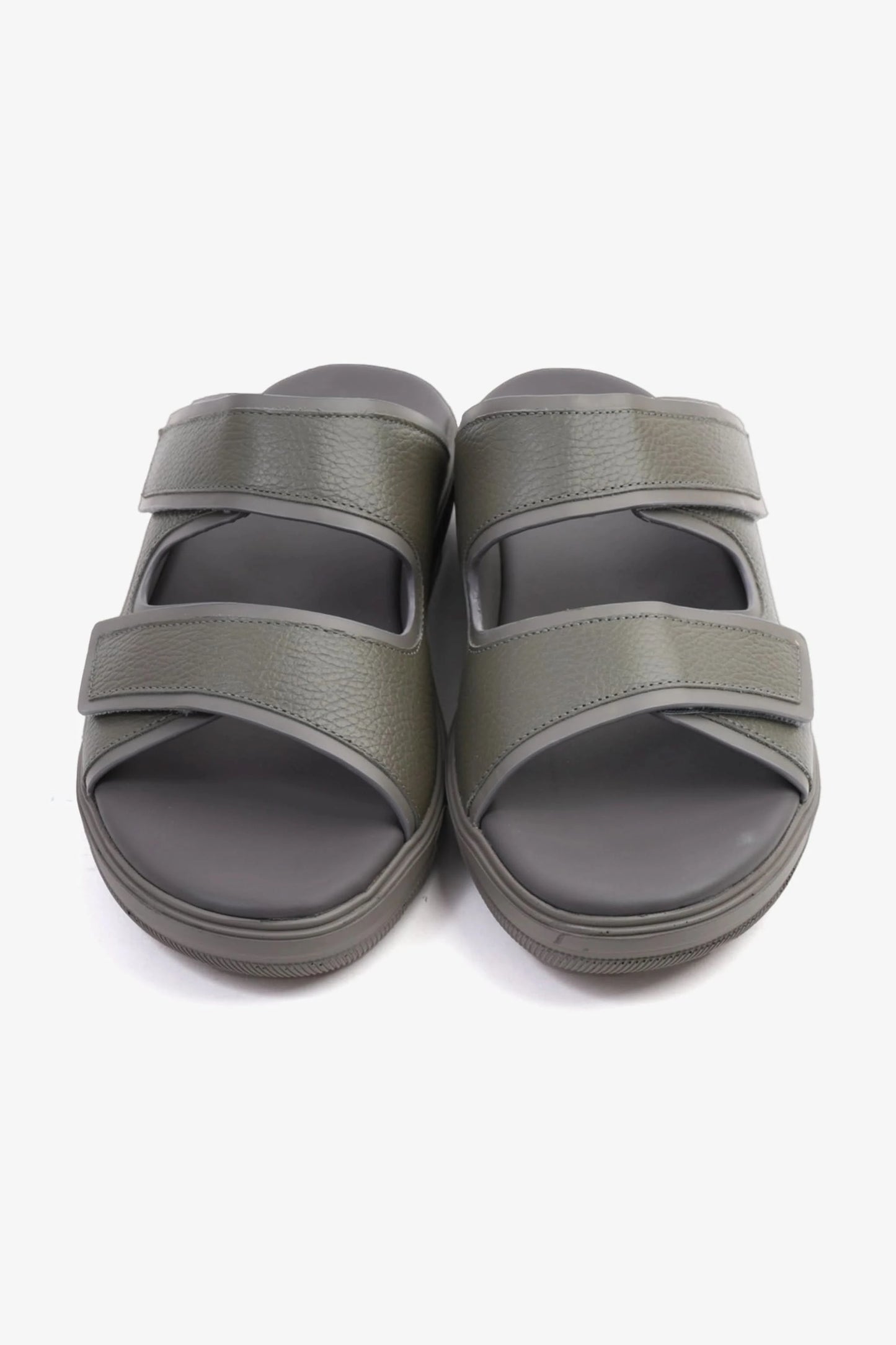 UOMO CAVALIER MENS'S DESIGNER SANDALS WITH STRAP GREY - Seventy7