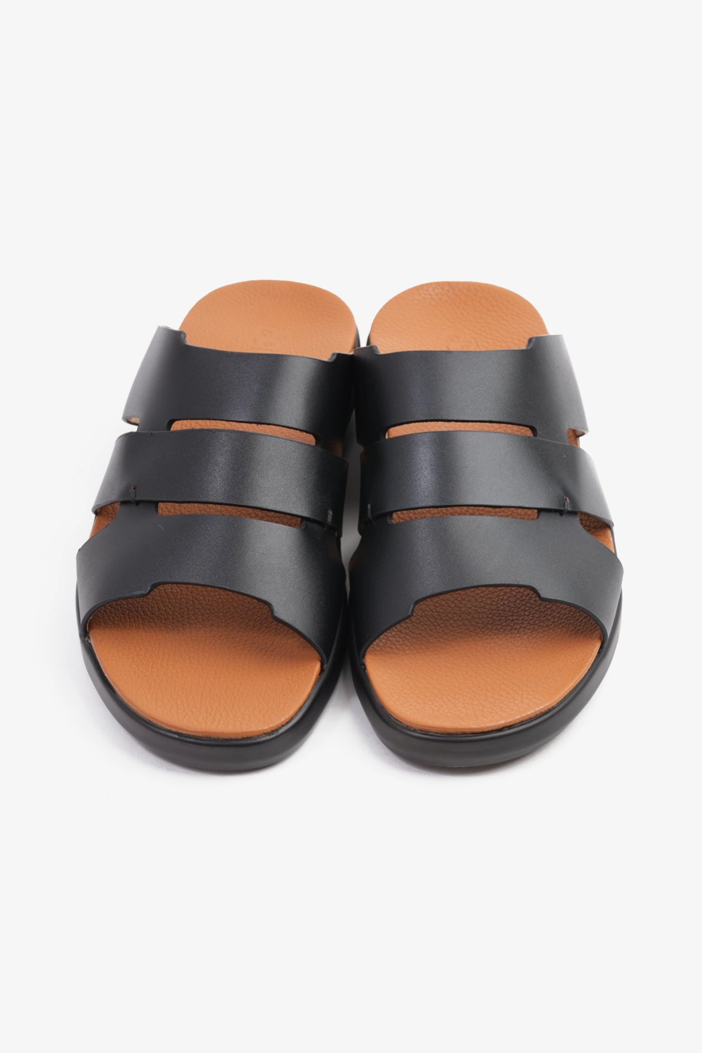 COMFORT PLUS MEN'S 2.2MM SANDALS BLACK - Seventy7
