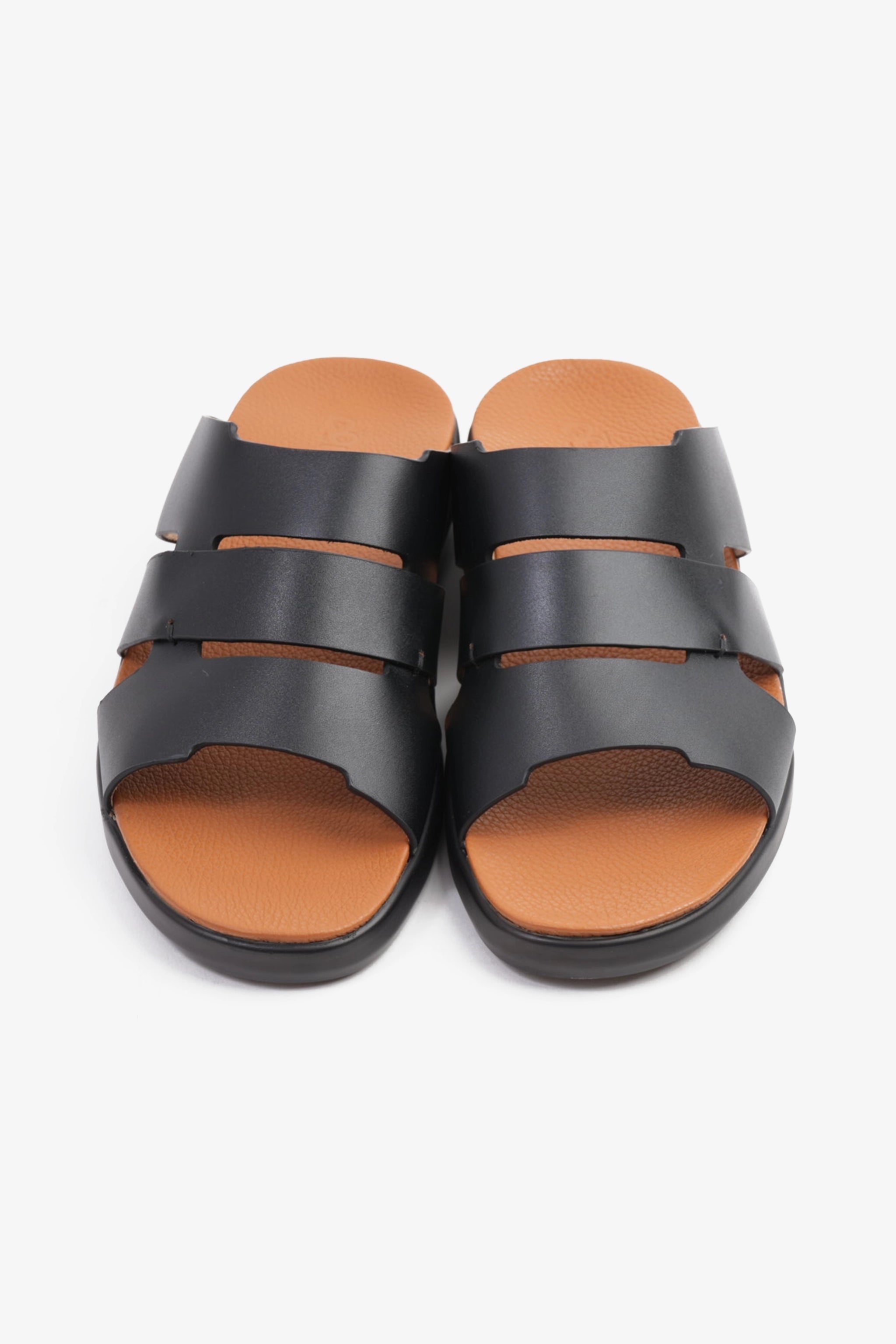 COMFORT PLUS MEN'S 2.2MM SANDALS BLACK - Seventy7