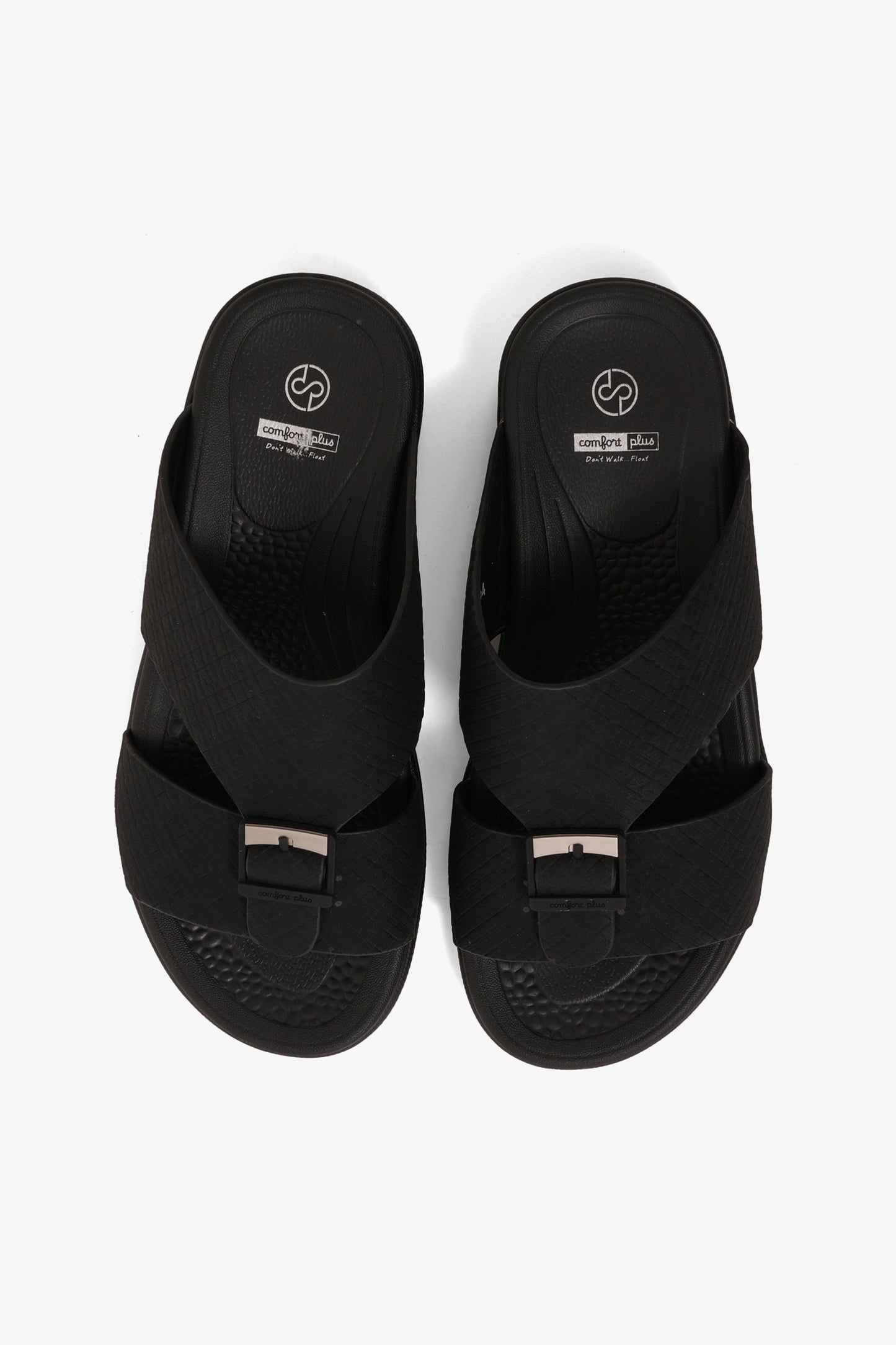 COMFORT PLUS BOYS CLASSIC ARABIC SANDALS BLACK - Seventy7