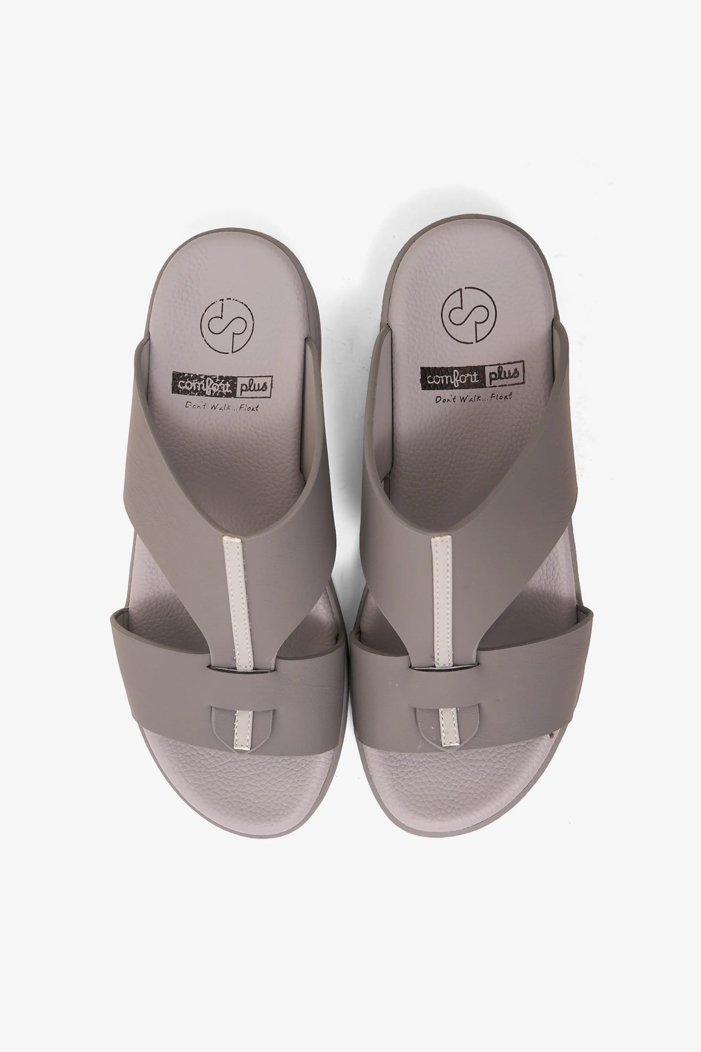 COMFORT PLUS GLIDE LUXE ARABIC SANDALS GREY - Seventy7