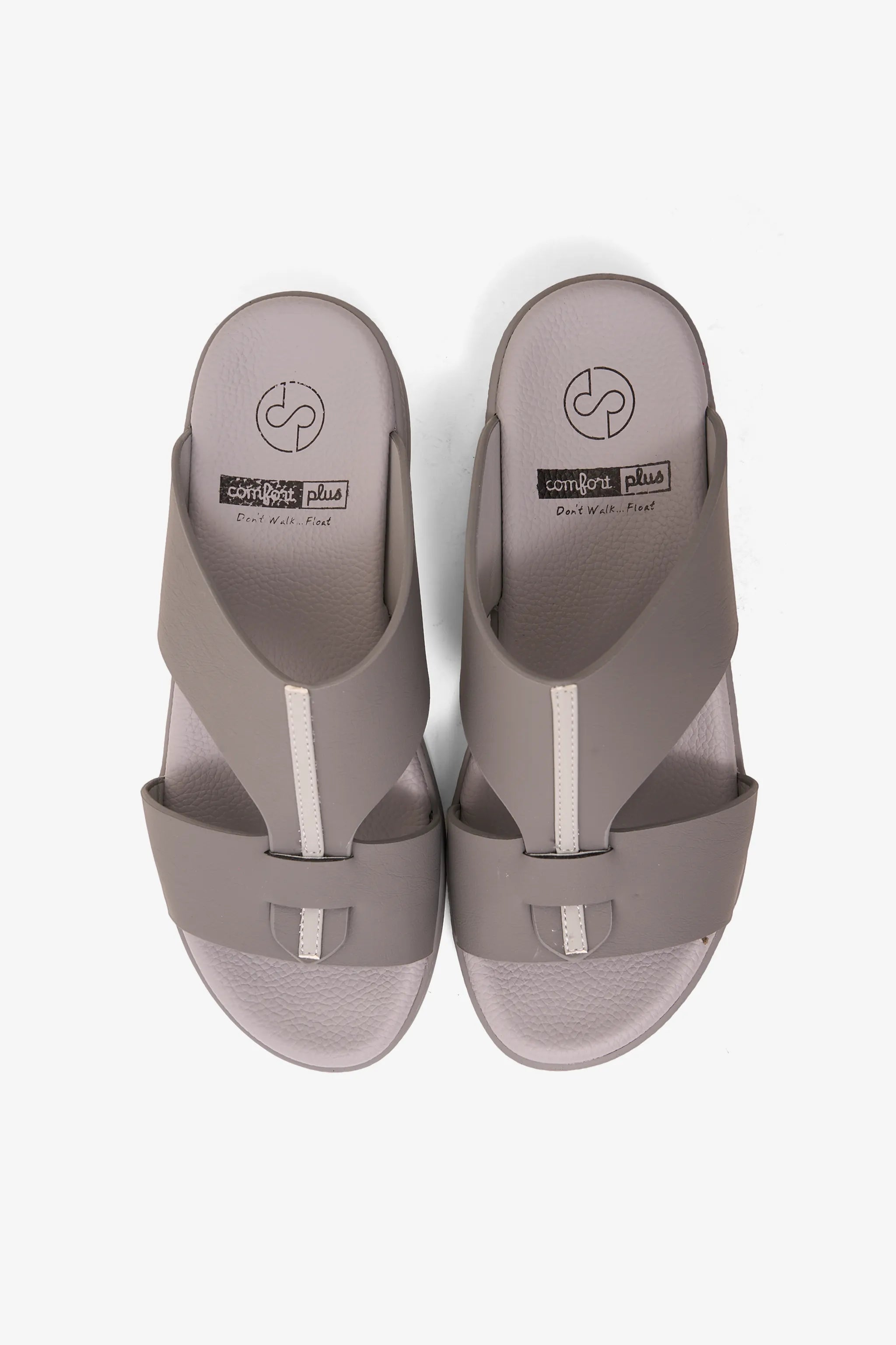 COMFORT PLUS GLIDE LUXE ARABIC SANDALS GREY - Seventy7