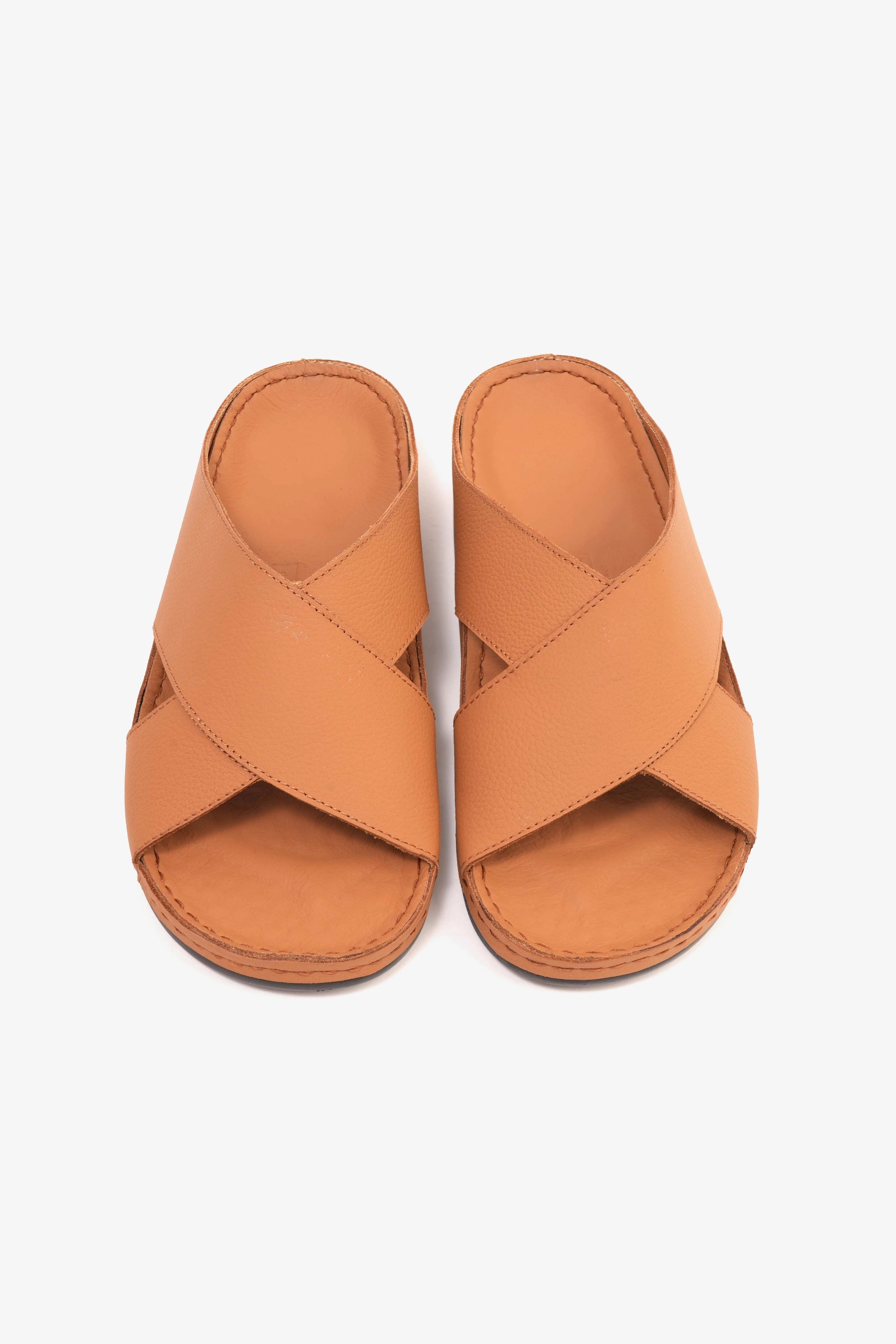 COMFORT PLUS MENS SANDALS - AV06 TAN - Seventy7