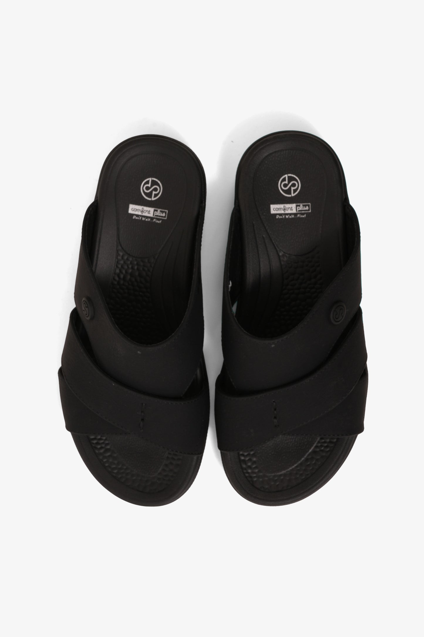COMFORT PLUS BOYS COMFORT ARABIC SANDALS BLACK - Seventy7