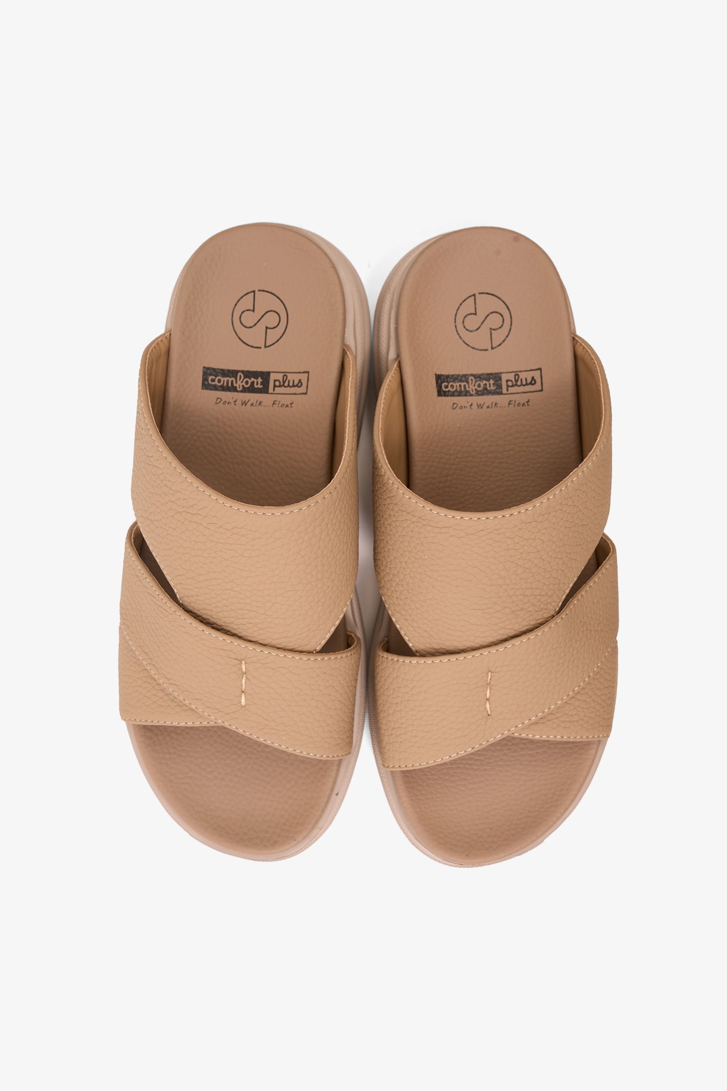 COMFORT PLUS CLOUD STEP ARABIC SANDALS KHAKI - Seventy7