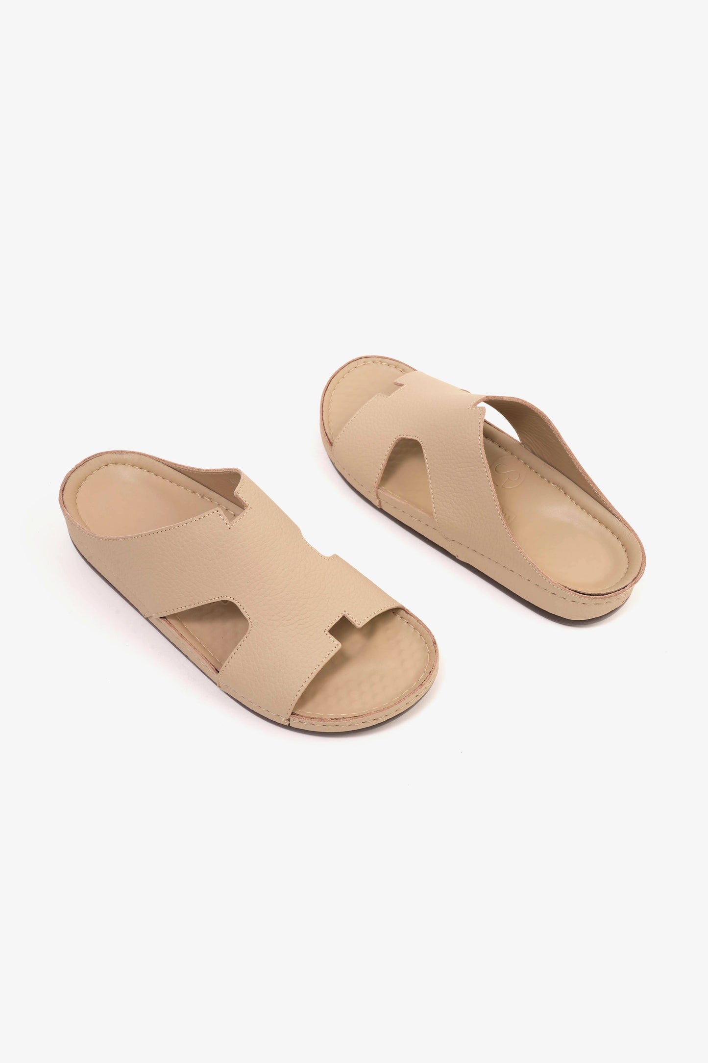 COMFORT PLUS MENS SANDALS - AV02 BEIGE - Seventy7