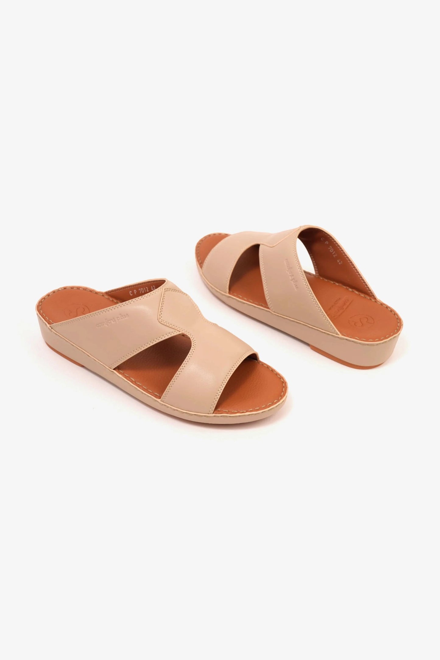 COMFORT PLUS LUXURIOUS LEATHER SANDAL FOR EVERYDAY MANDORLA - Seventy7