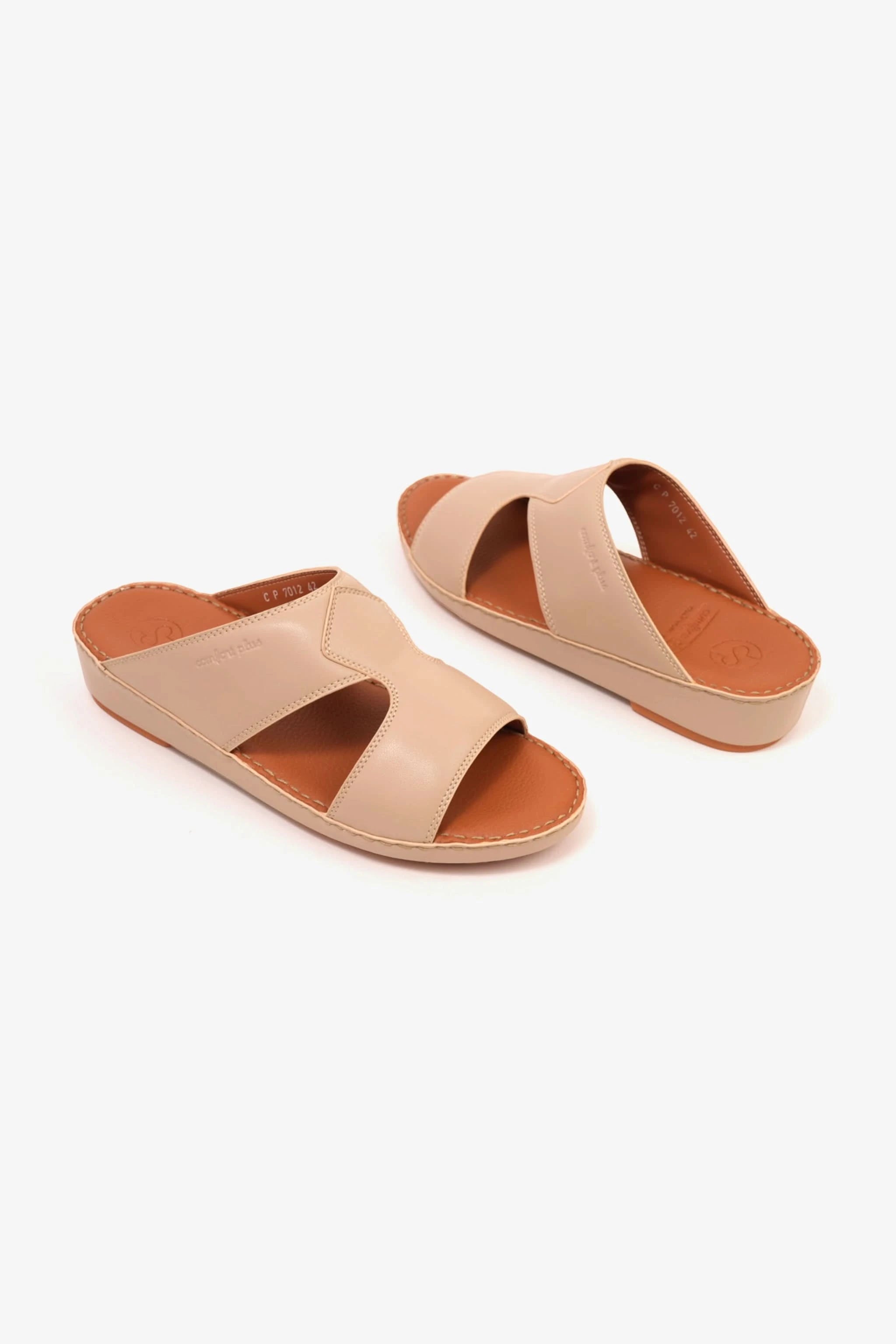 COMFORT PLUS LUXURIOUS LEATHER SANDAL FOR EVERYDAY MANDORLA - Seventy7