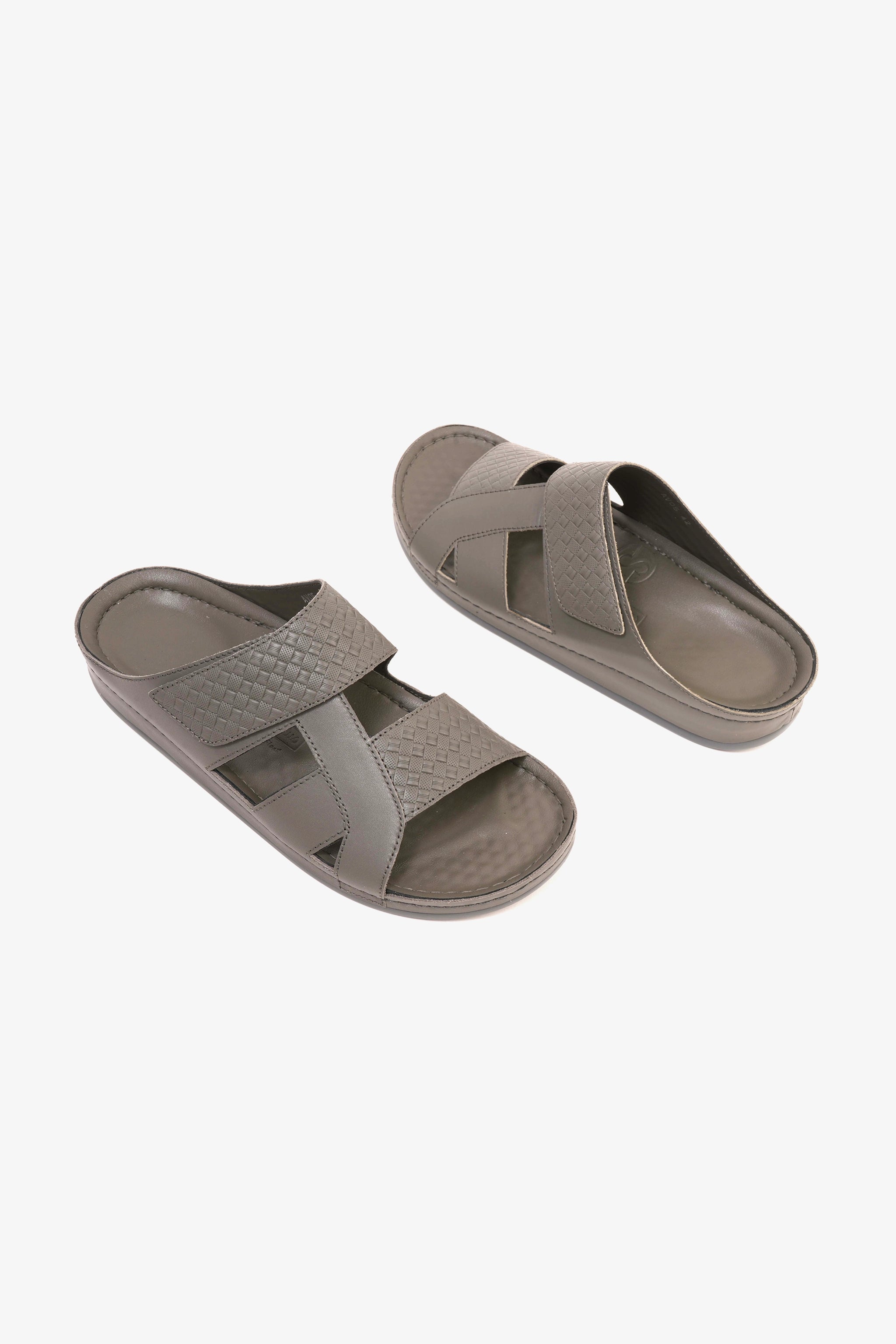 COMFORT PLUS MENS SANDALS  -  AV05 GREY - Seventy7