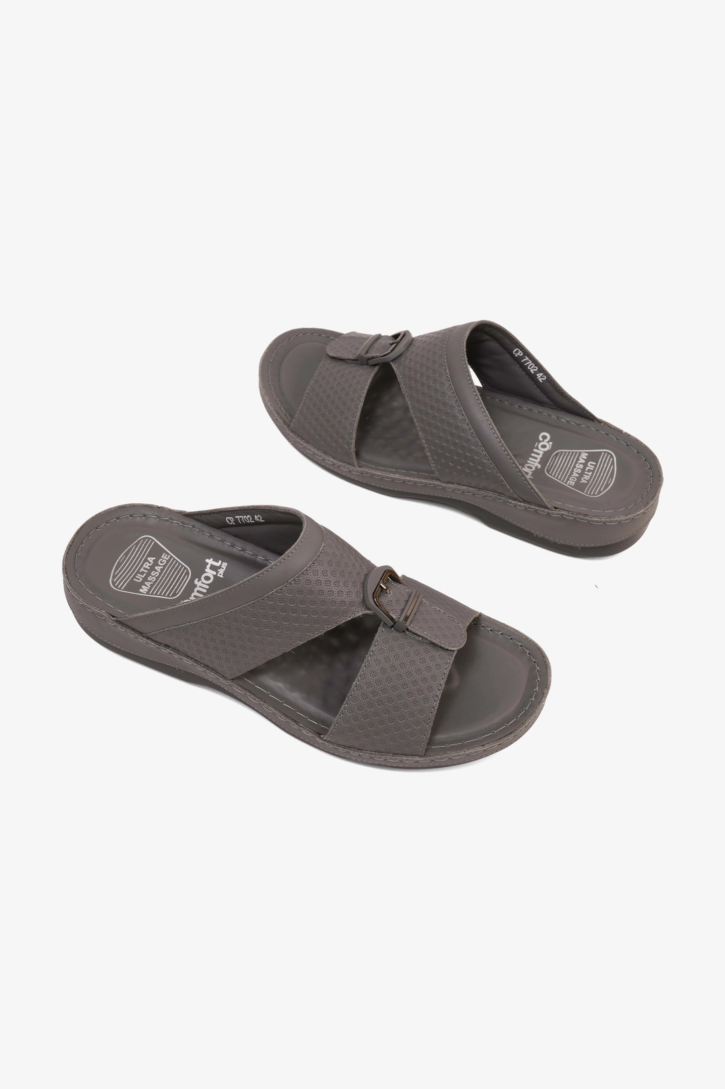 COMFORT PLUS MENS SANDALS - CP 7702 GREY - Seventy7