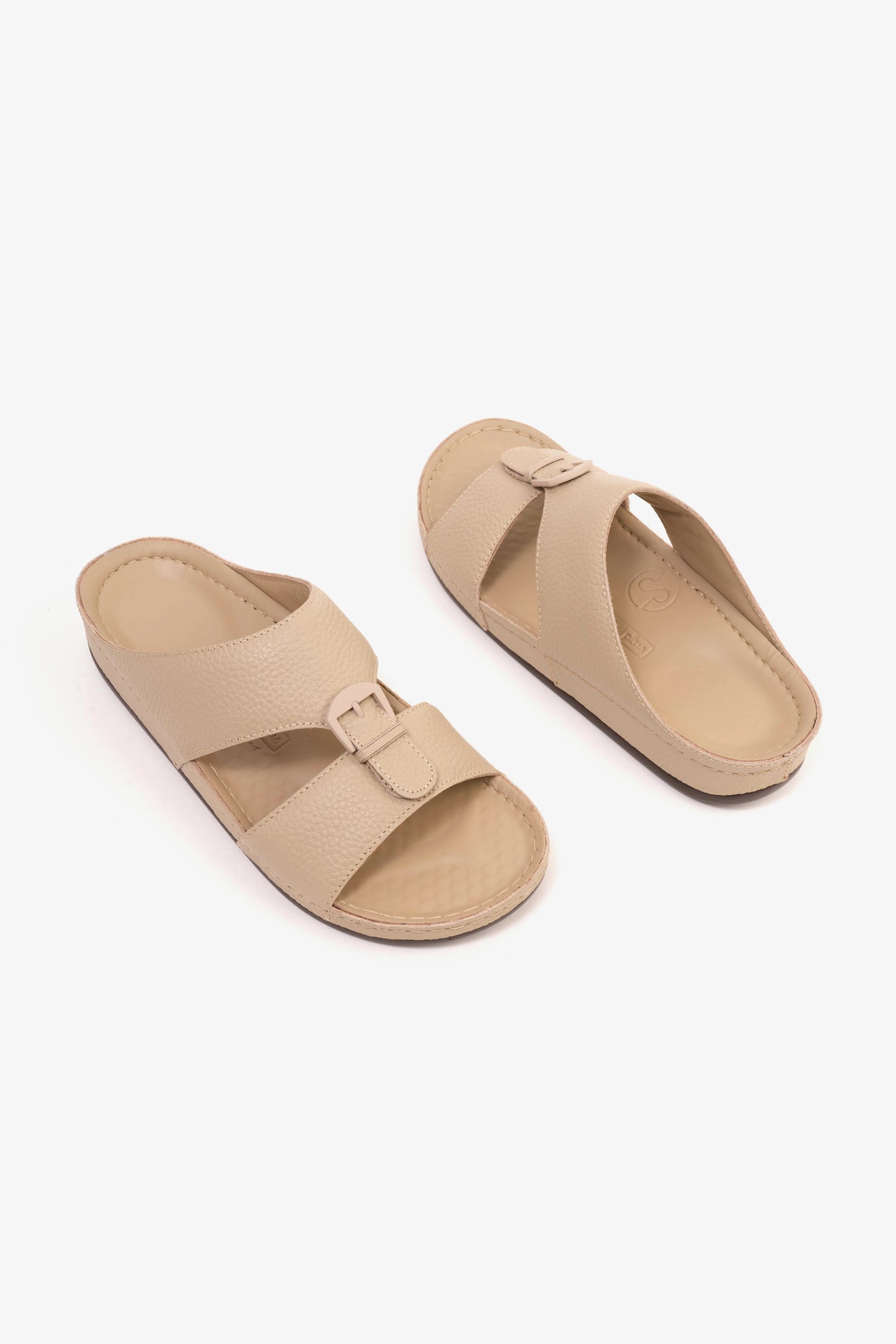 COMFORT PLUS MENS SANDALS - AV08 BEIGE - Seventy7