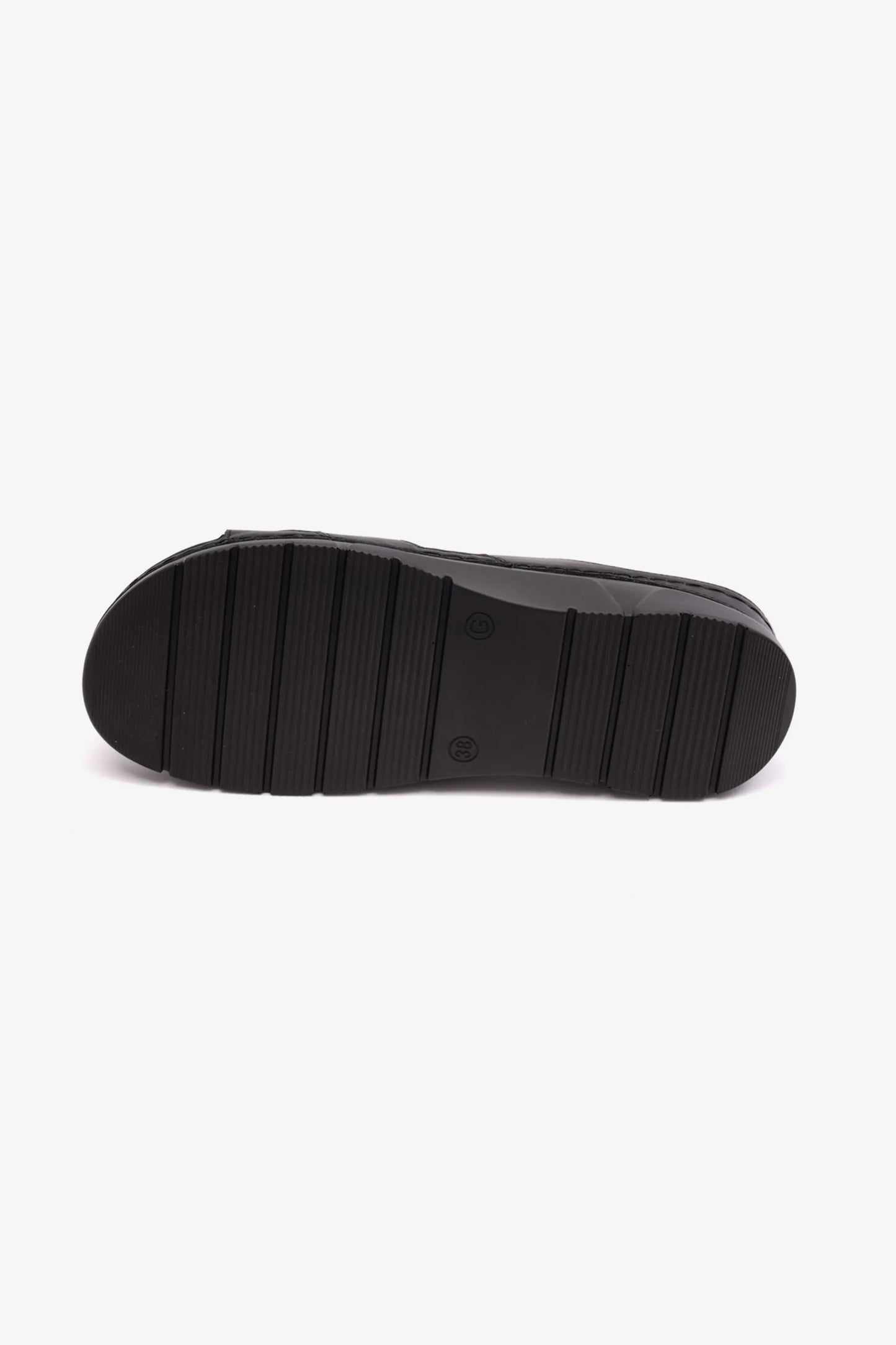 COMFOT PLUS WOMENS SANDALS WITH FLEXIBLE OUTSOLE BLACK - Seventy7
