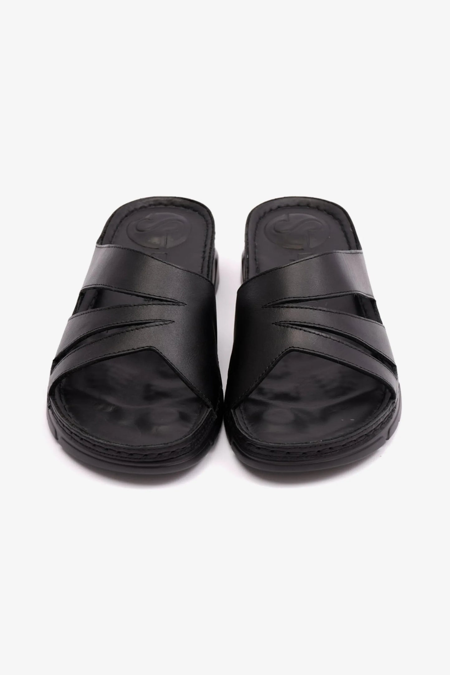 COMFOT PLUS WOMENS SANDALS WITH FLEXIBLE OUTSOLE BLACK - Seventy7