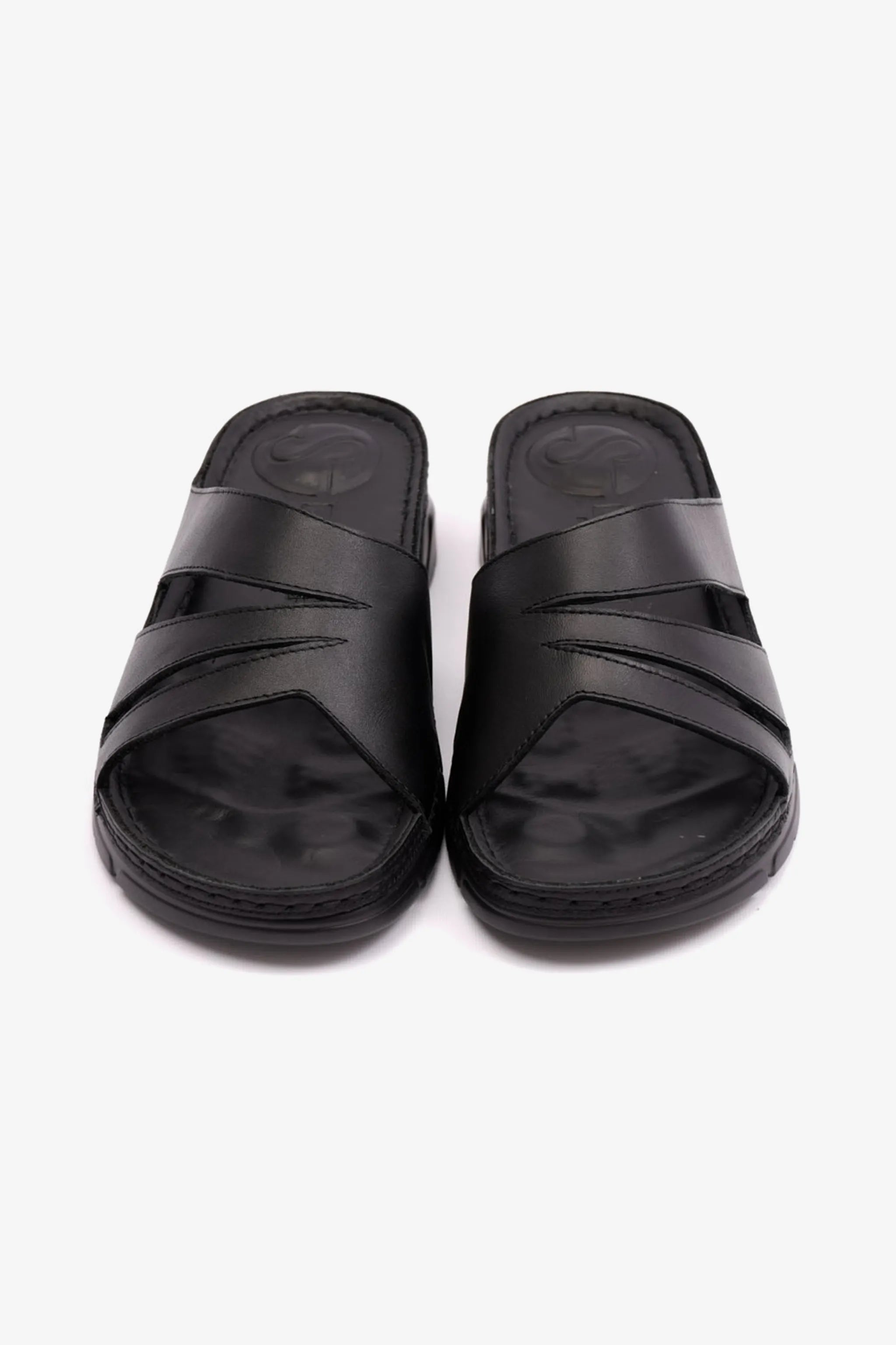 COMFOT PLUS WOMENS SANDALS WITH FLEXIBLE OUTSOLE BLACK - Seventy7