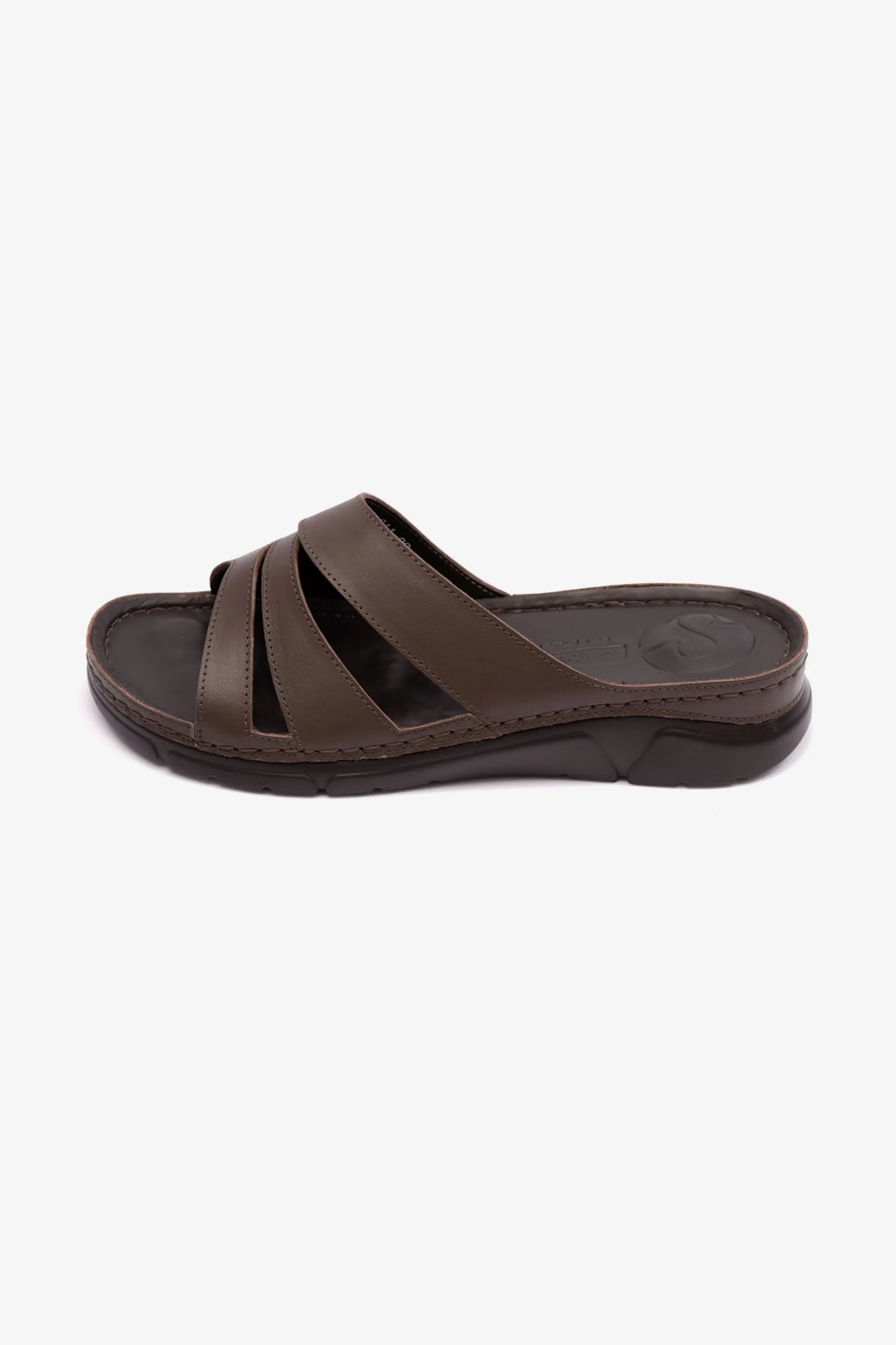 COMFOT PLUS WOMENS SANDALS WITH FLEXIBLE OUSOLE BROWN - Seventy7