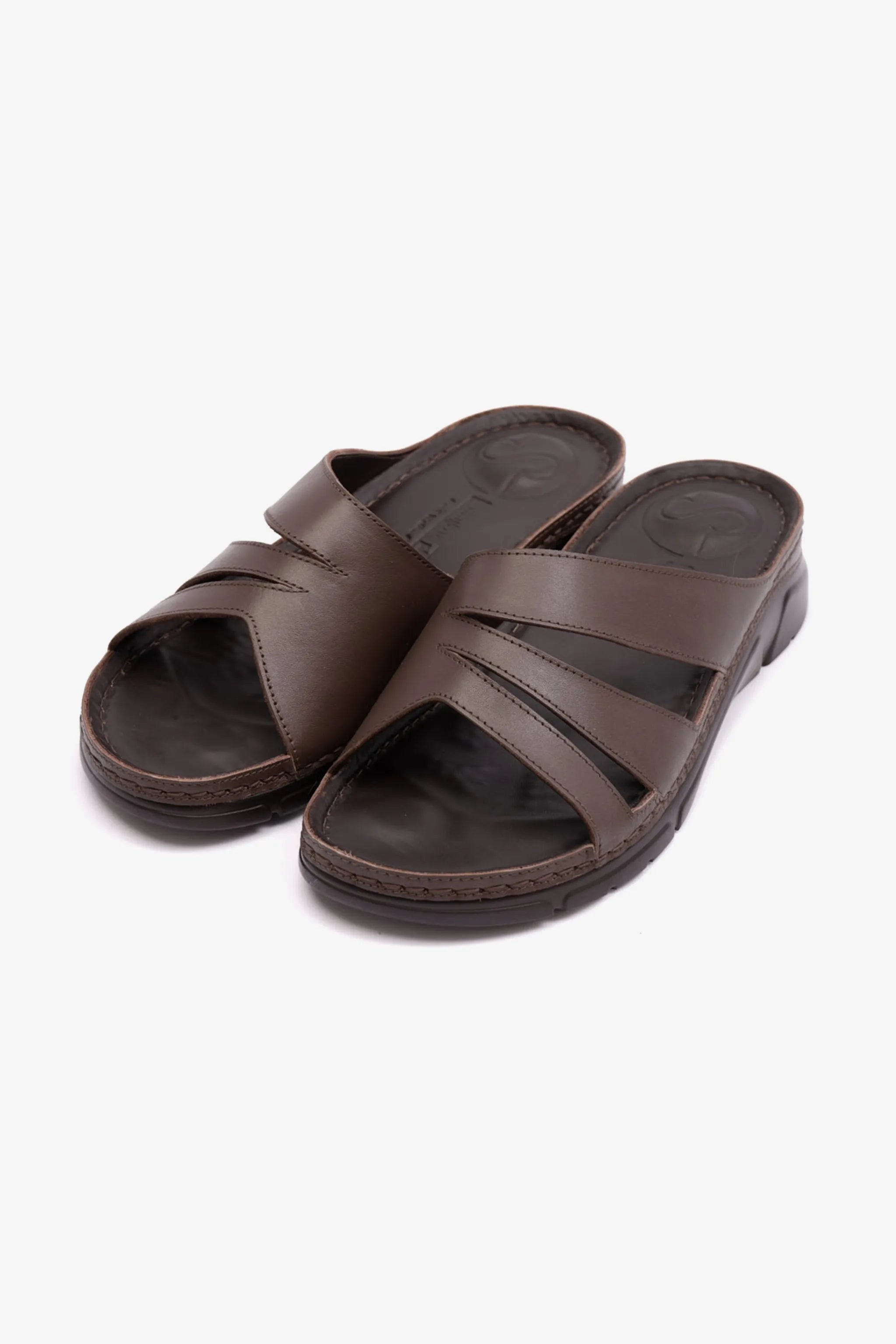 COMFOT PLUS WOMENS SANDALS WITH FLEXIBLE OUSOLE BROWN - Seventy7