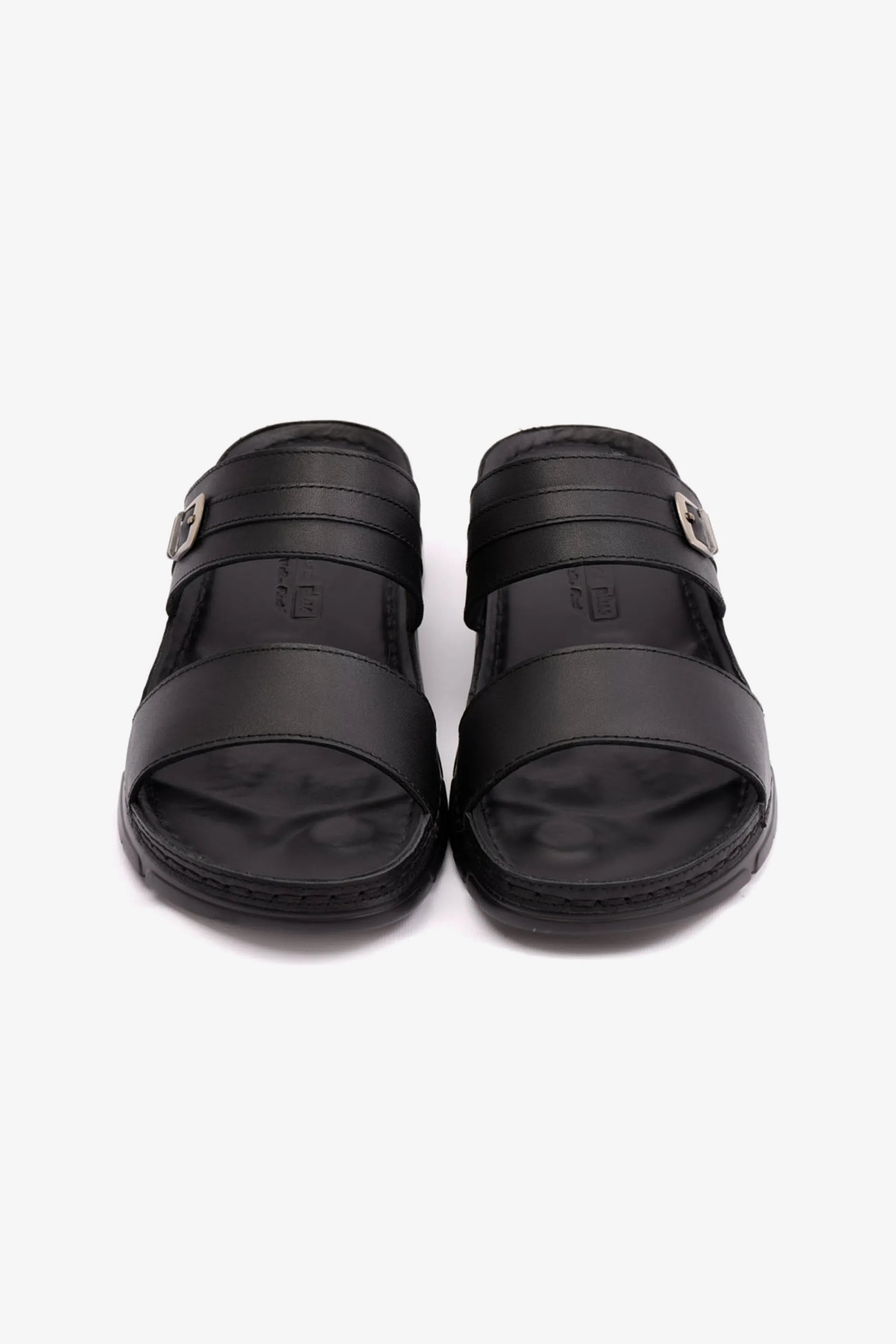 COMFORT PLUS ELEGANT TRIM LADIES SANDAL BLACK - Seventy7
