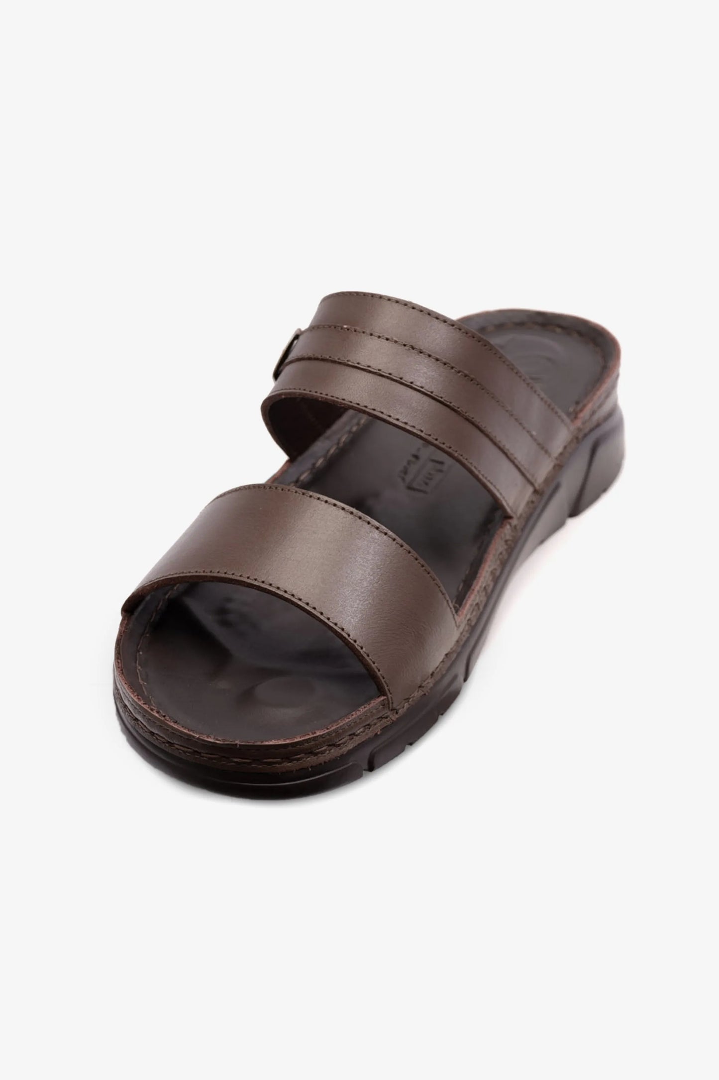 COMFORT PLUS ELEGANT TRIM LADIES SANDAL BROWN - Seventy7