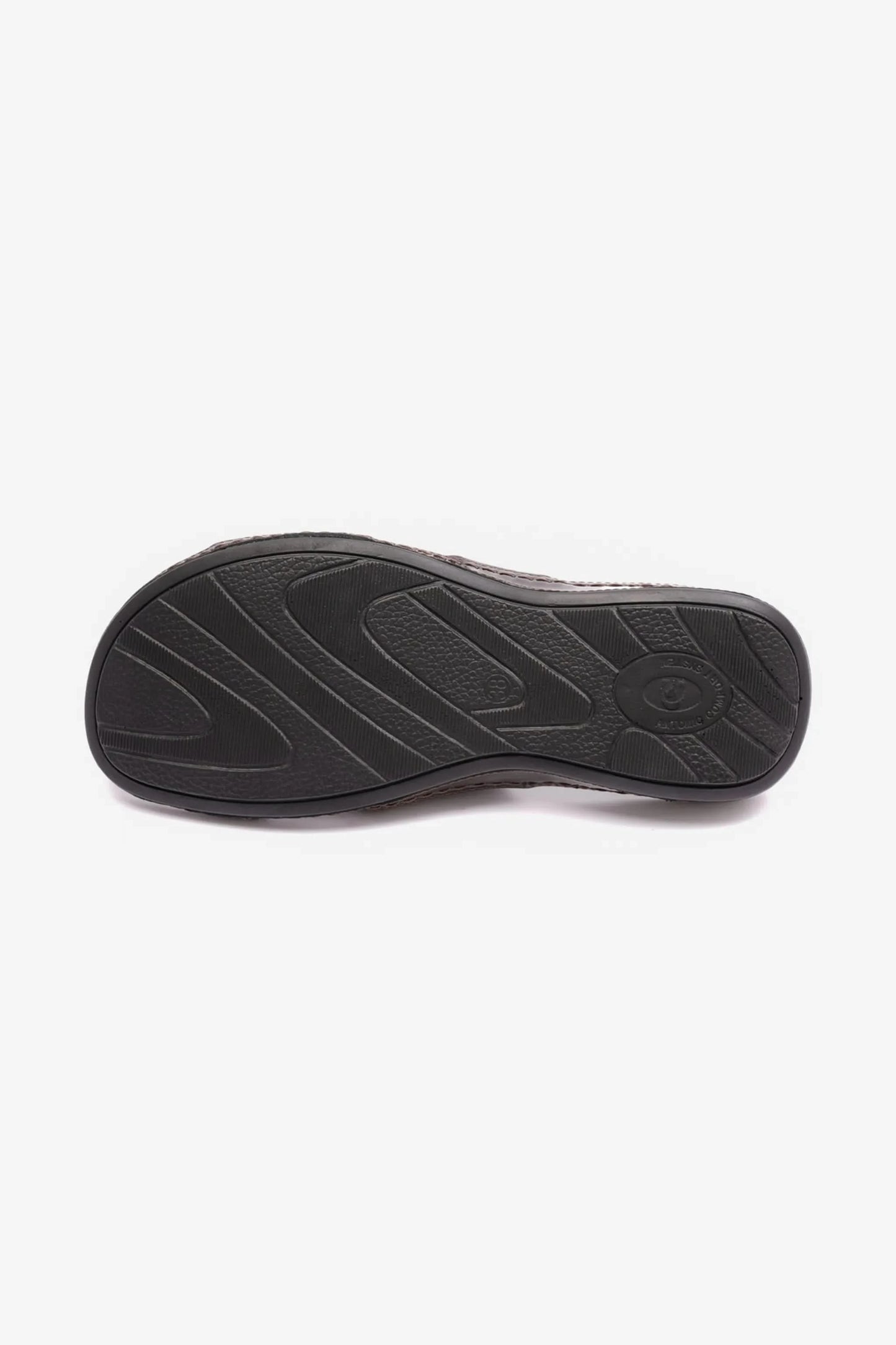 COMFORT PLUS SOFT FOOTBED PATENT LEATHER WOMENS SANDAL BROWN - Seventy7