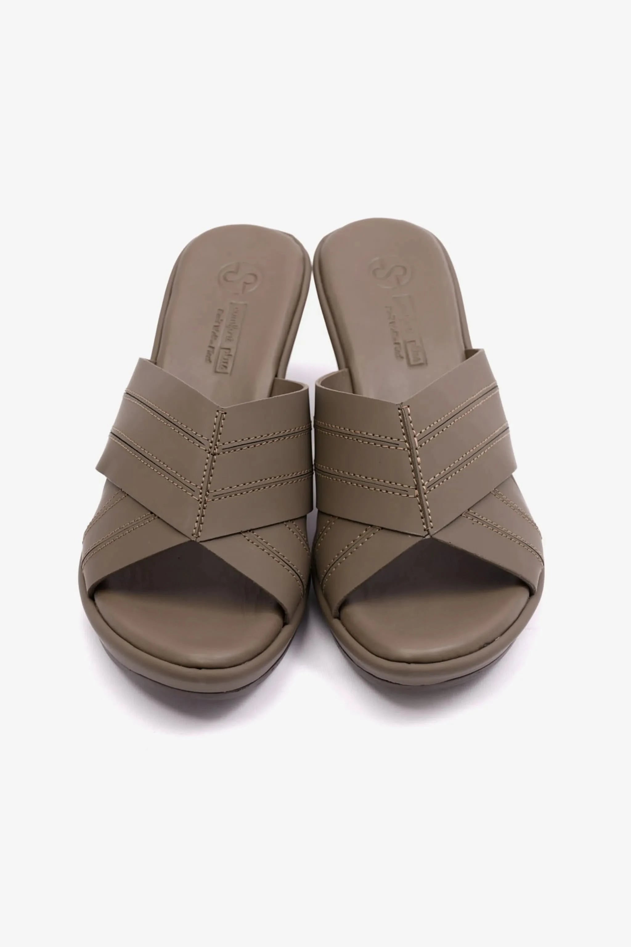 COMFORT PLUS WOMENS SANDAL WITH HIGH HEELS TRUFFLE - Seventy7